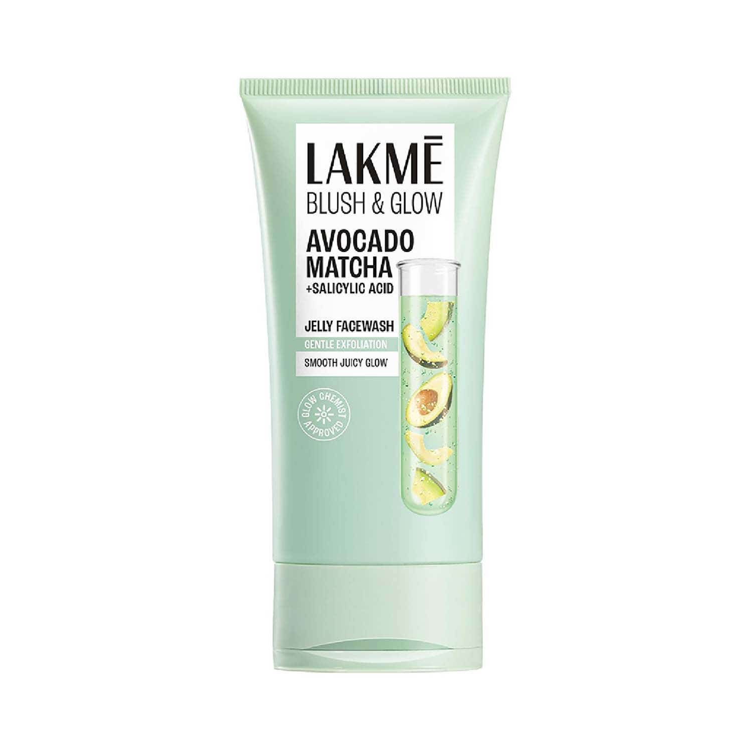 Lakme | Lakme Blush & Glow Avocado Matcha + Salicylic Acid Jelly Face Wash (150 g)