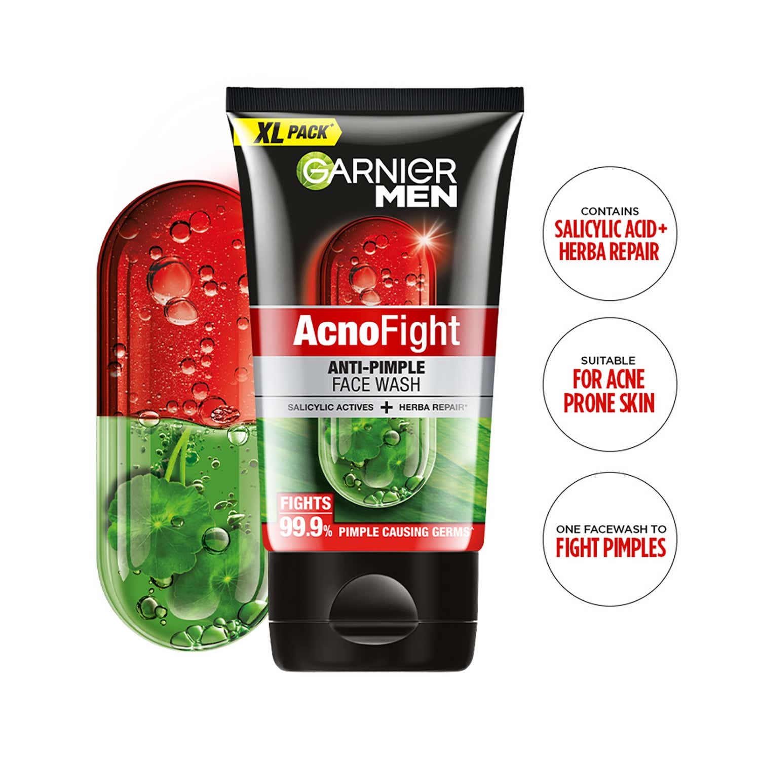 Garnier | Garnier Men Acno Fight Anti-Pimple Face Wash (150g)