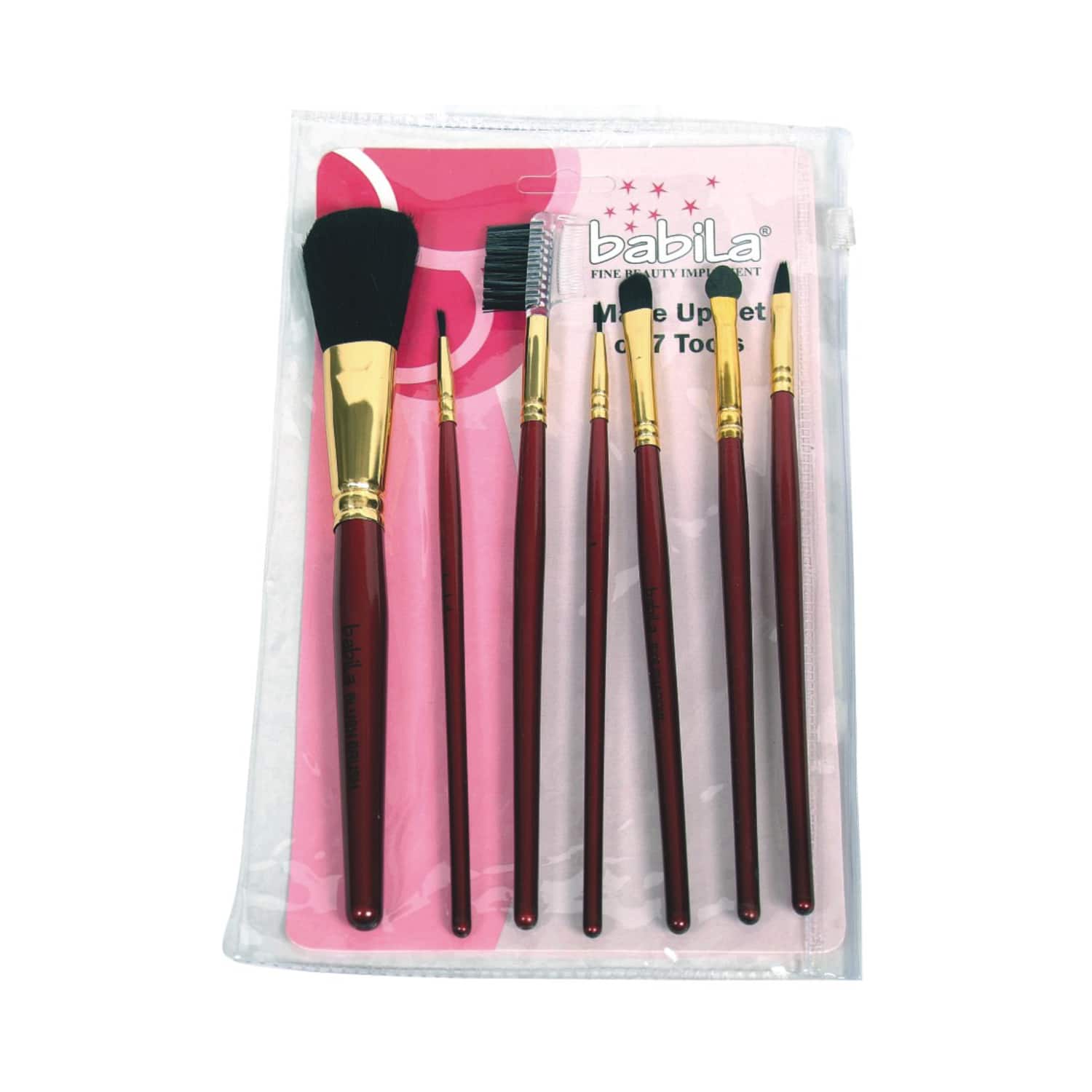 Babila | Babila Large Makeup Brush Set MBS-V03 (7 pcs)