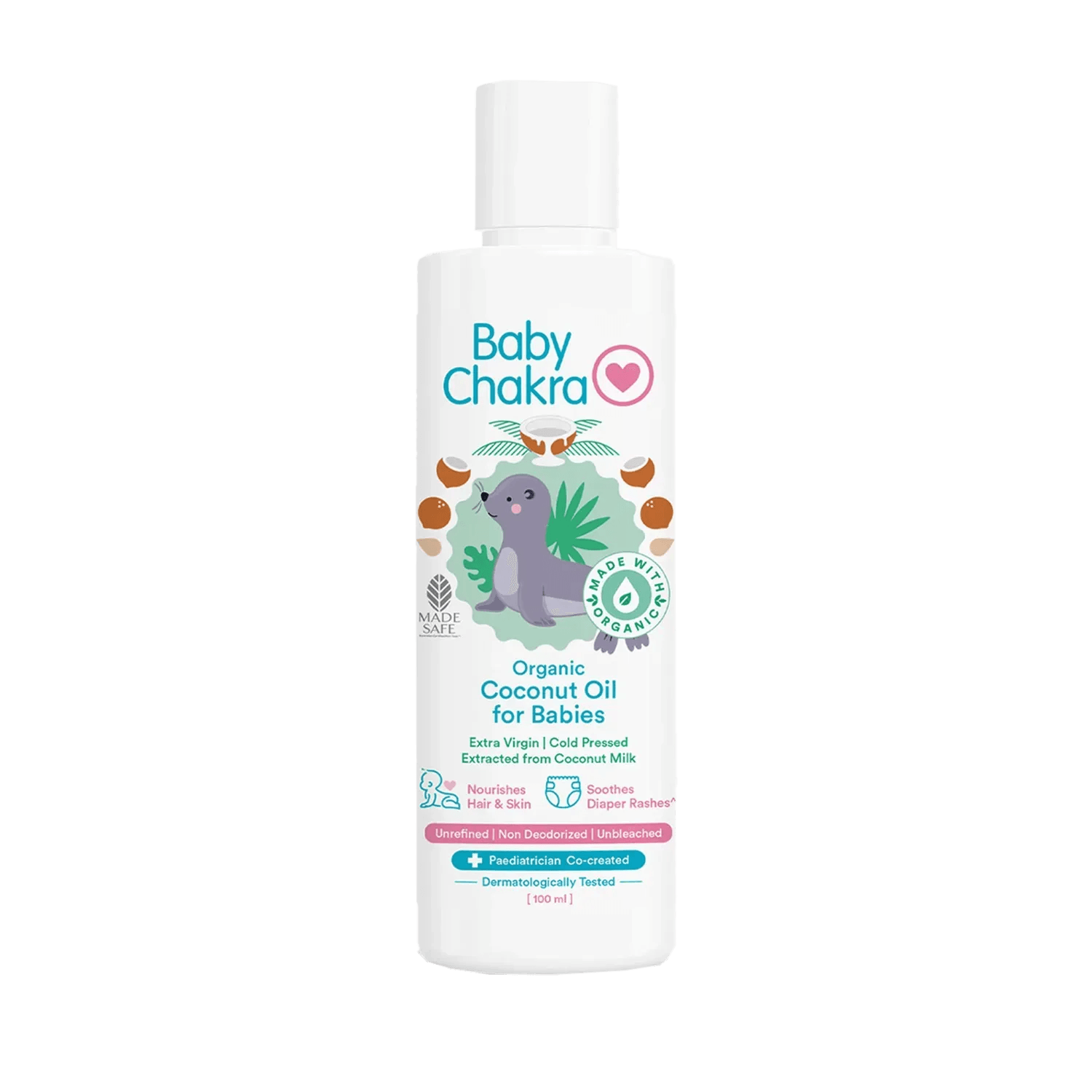 BabyChakra | BabyChakra Organic Coconut Oil For Babies (100ml)