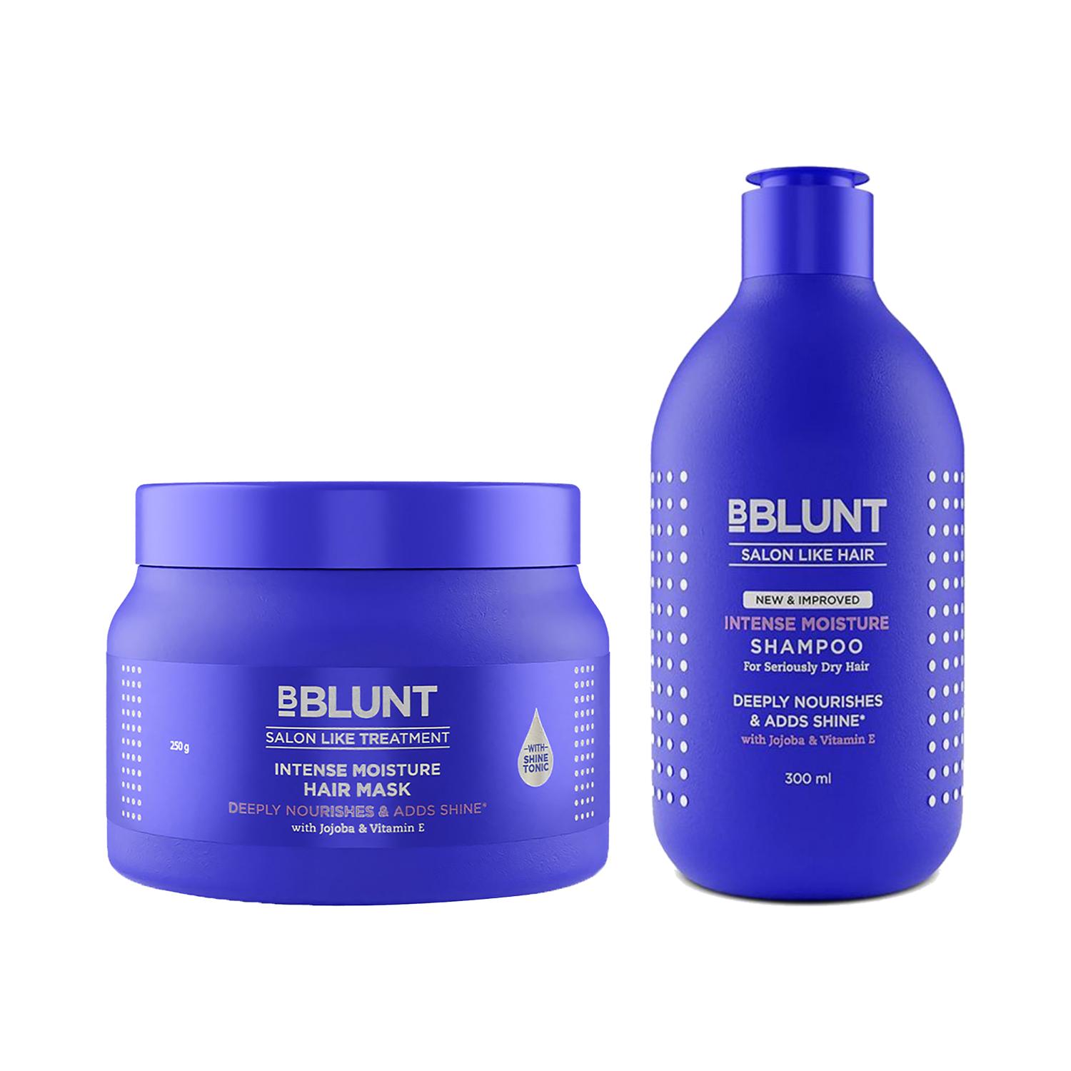 BBlunt Intense Hair Care Shampoo + Hair Mask Combo