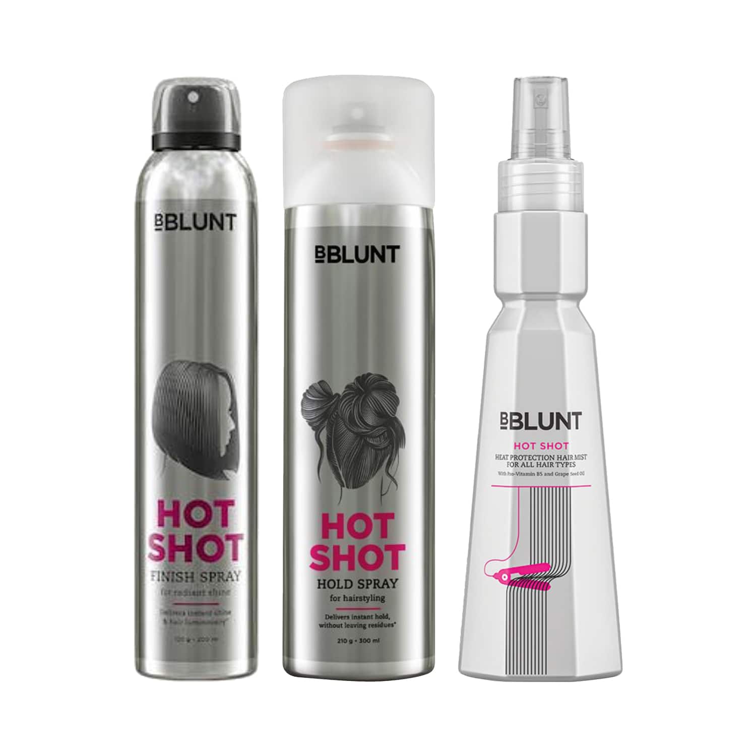 BBlunt | BBlunt Hot Shot Shine Trio (650 ml) Combo