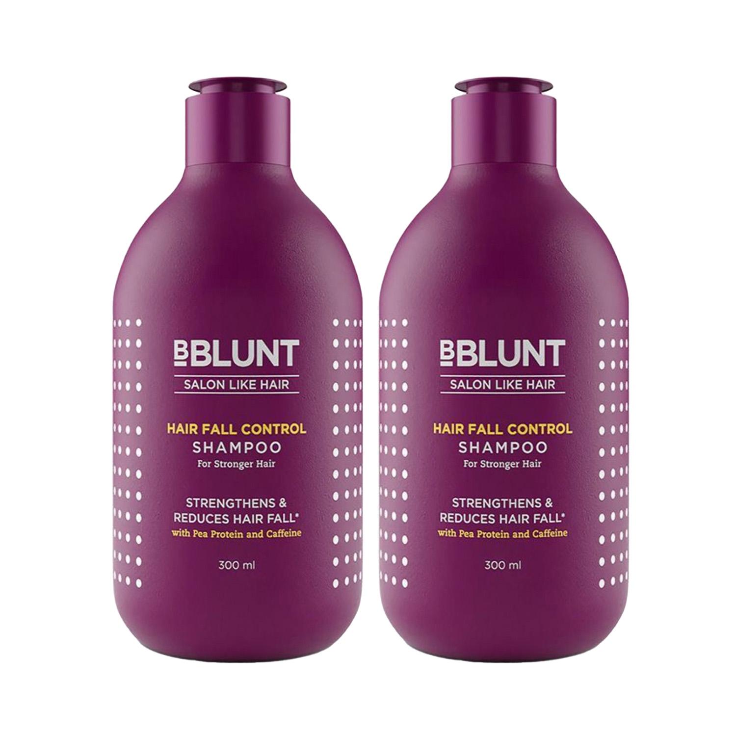 BBlunt | BBlunt Hairfall Shampoo Pack of 2 Combo - (300 ml x 2)