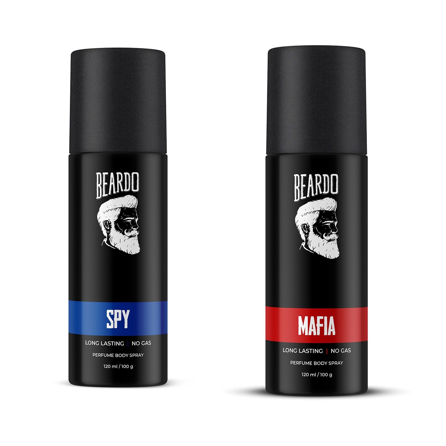 Beardo | Beardo Body Spray Combo - SPY, MAFIA (120 ml x 2)