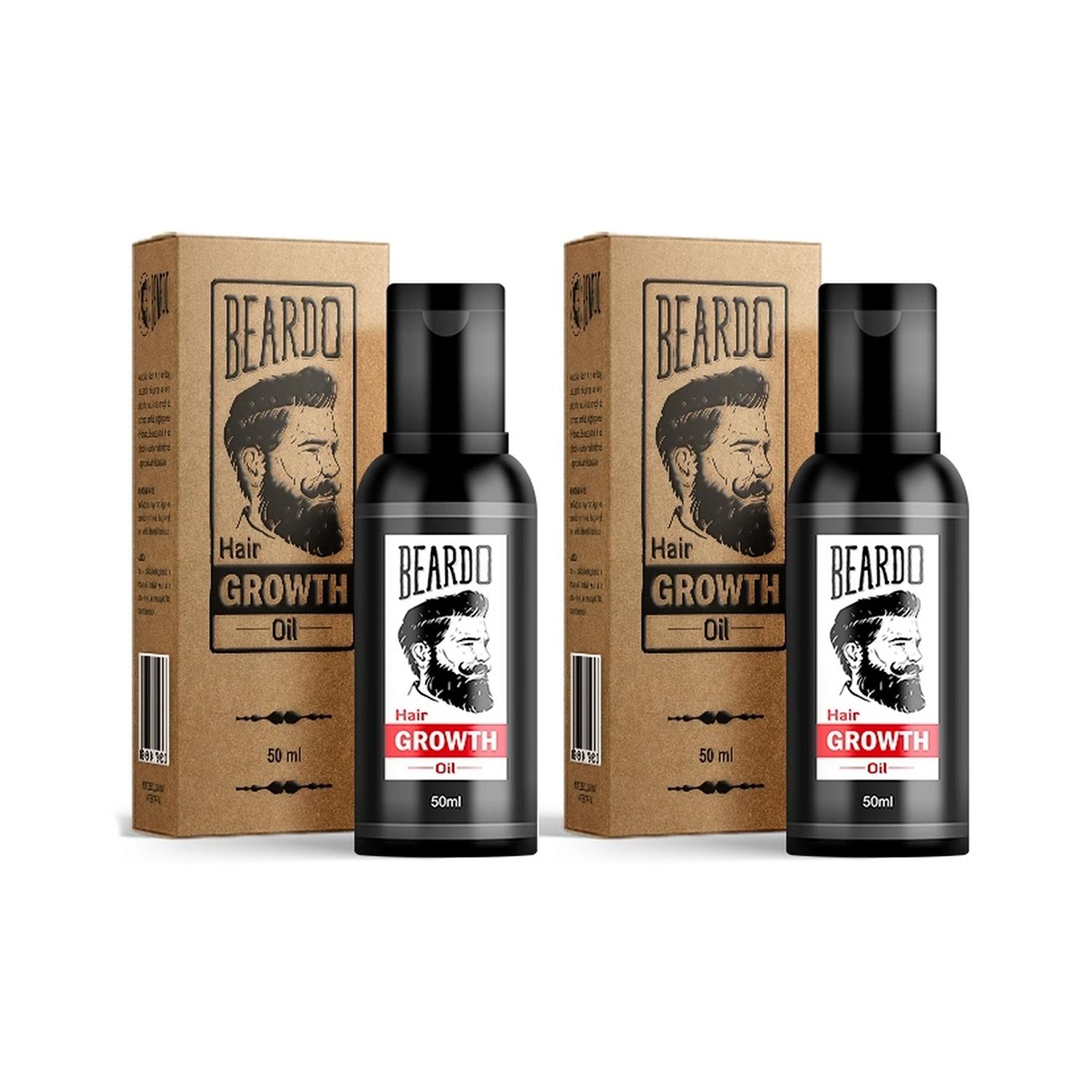 Beardo | Beardo Beard and Hair Growth Oil 50ml Combo (Pack of 2)