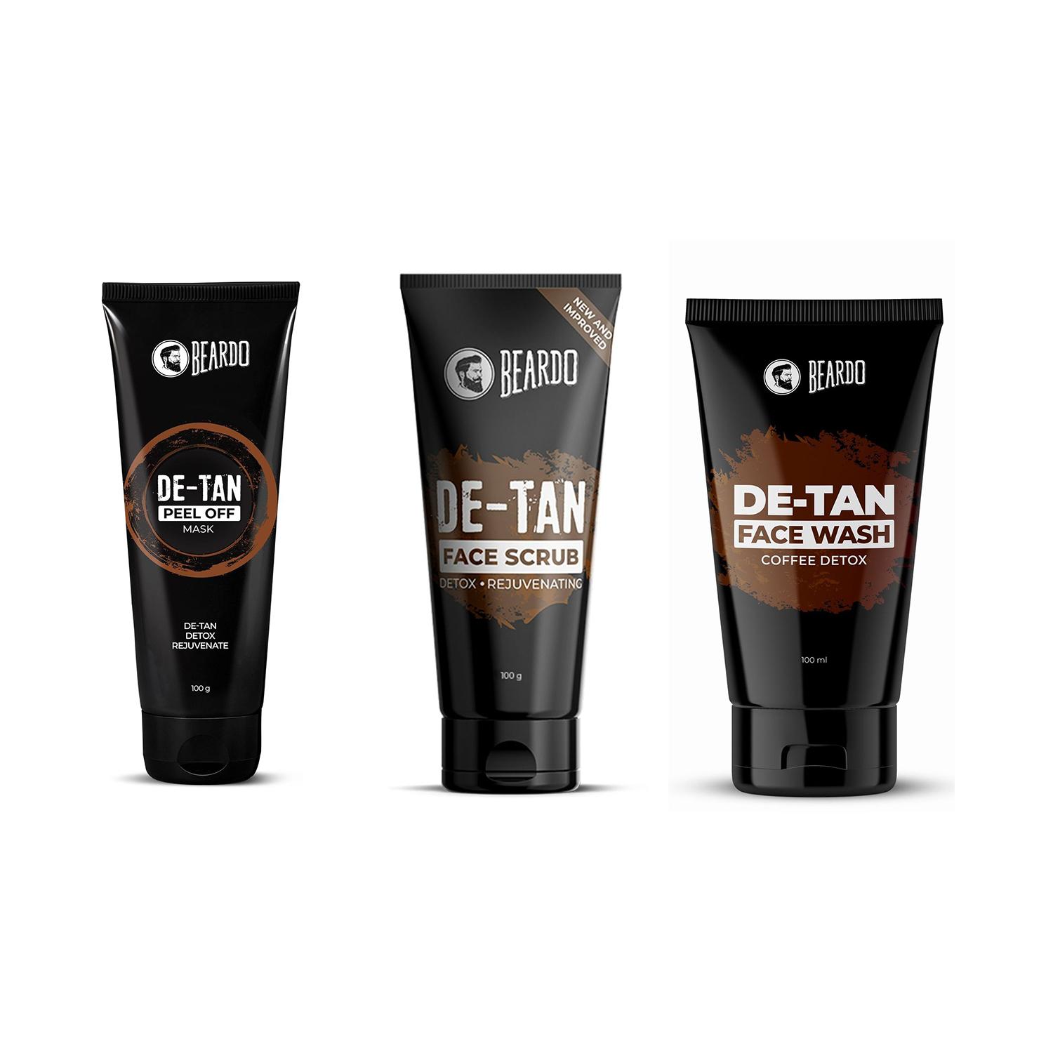 Beardo | Beardo De-Tan Face Care Kit (Set of 3)