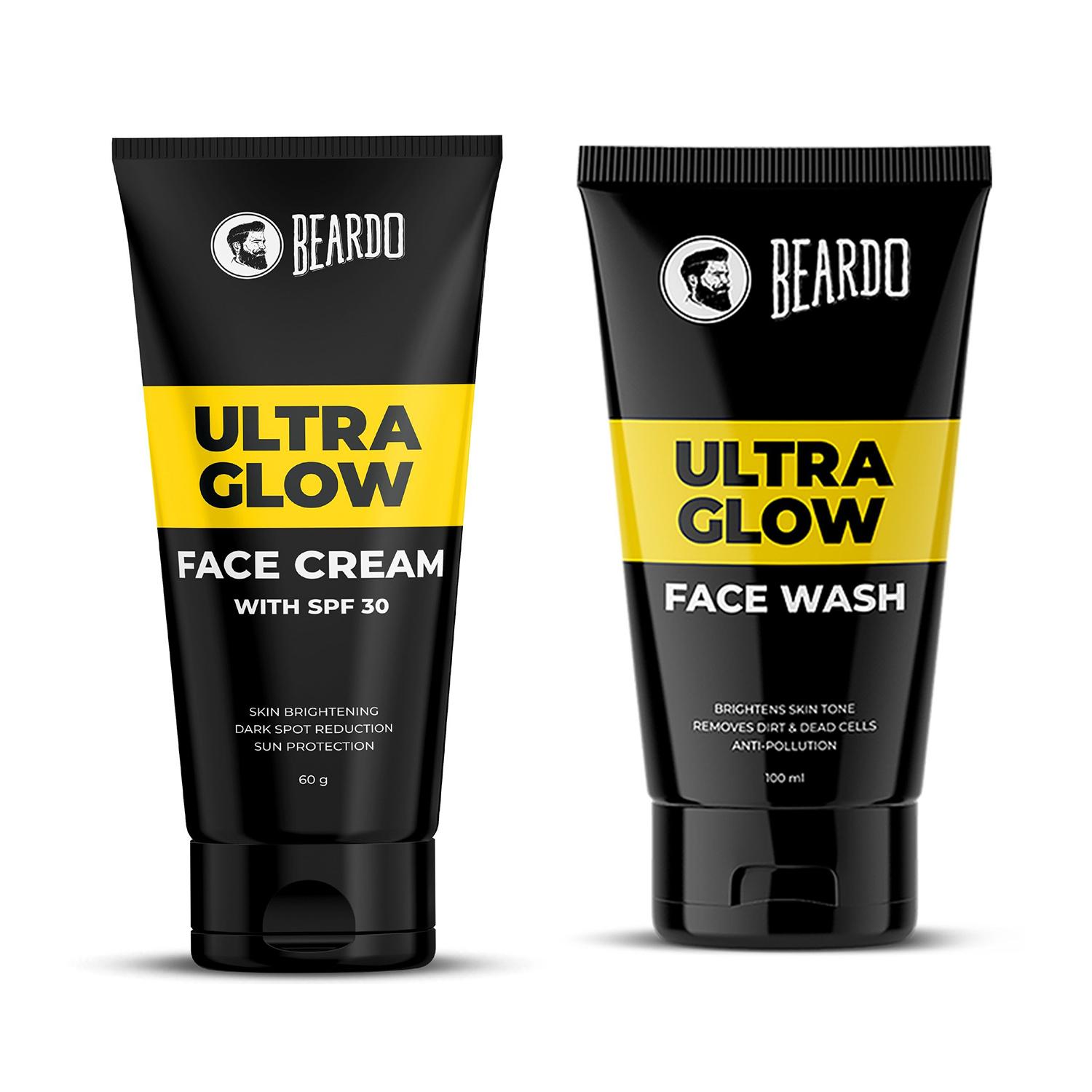 Beardo | Beardo Ultraglow Face Care combo (Set of 2)
