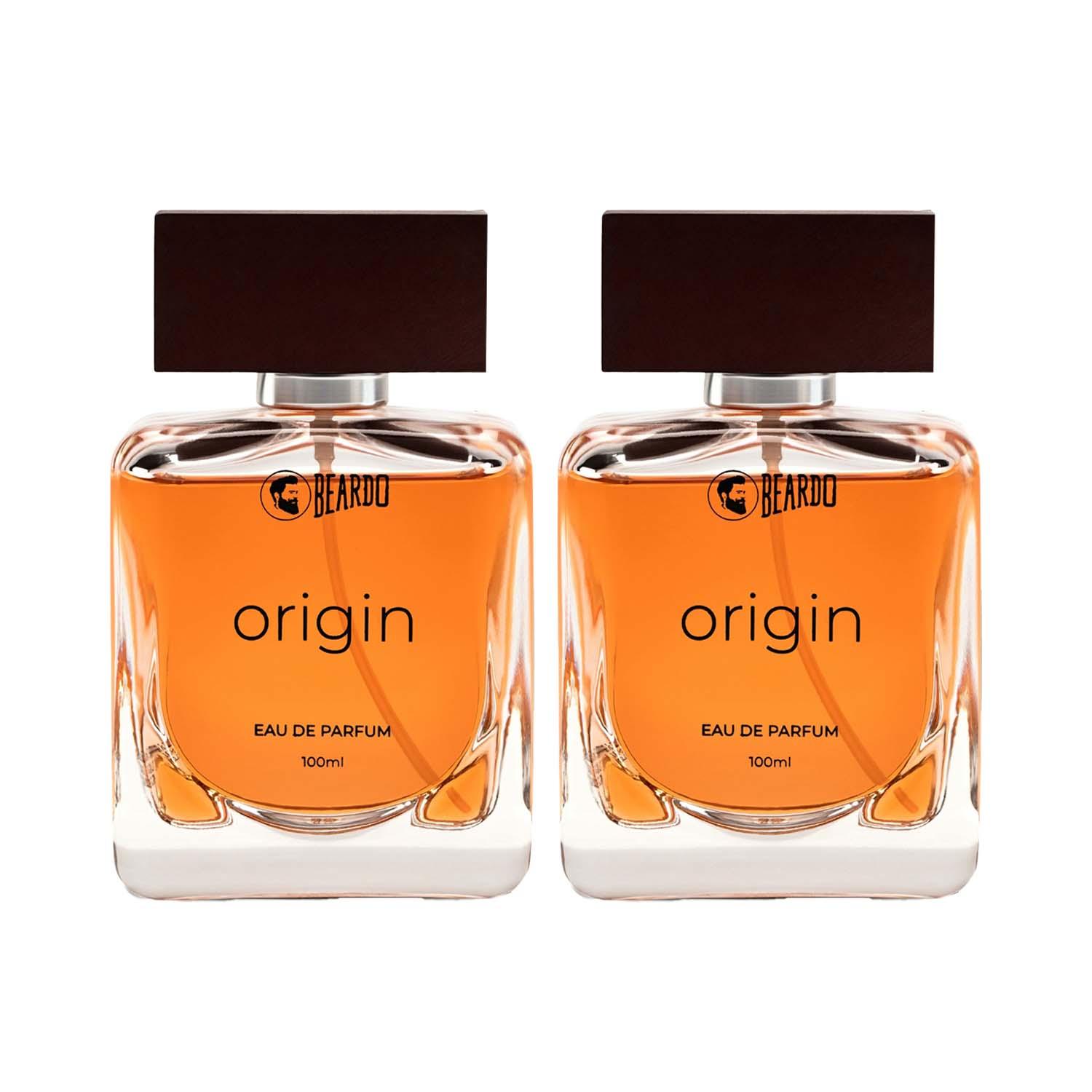 Beardo | Beardo Origin Eau De Parfum (100 ml) (Pack of 2) Combo