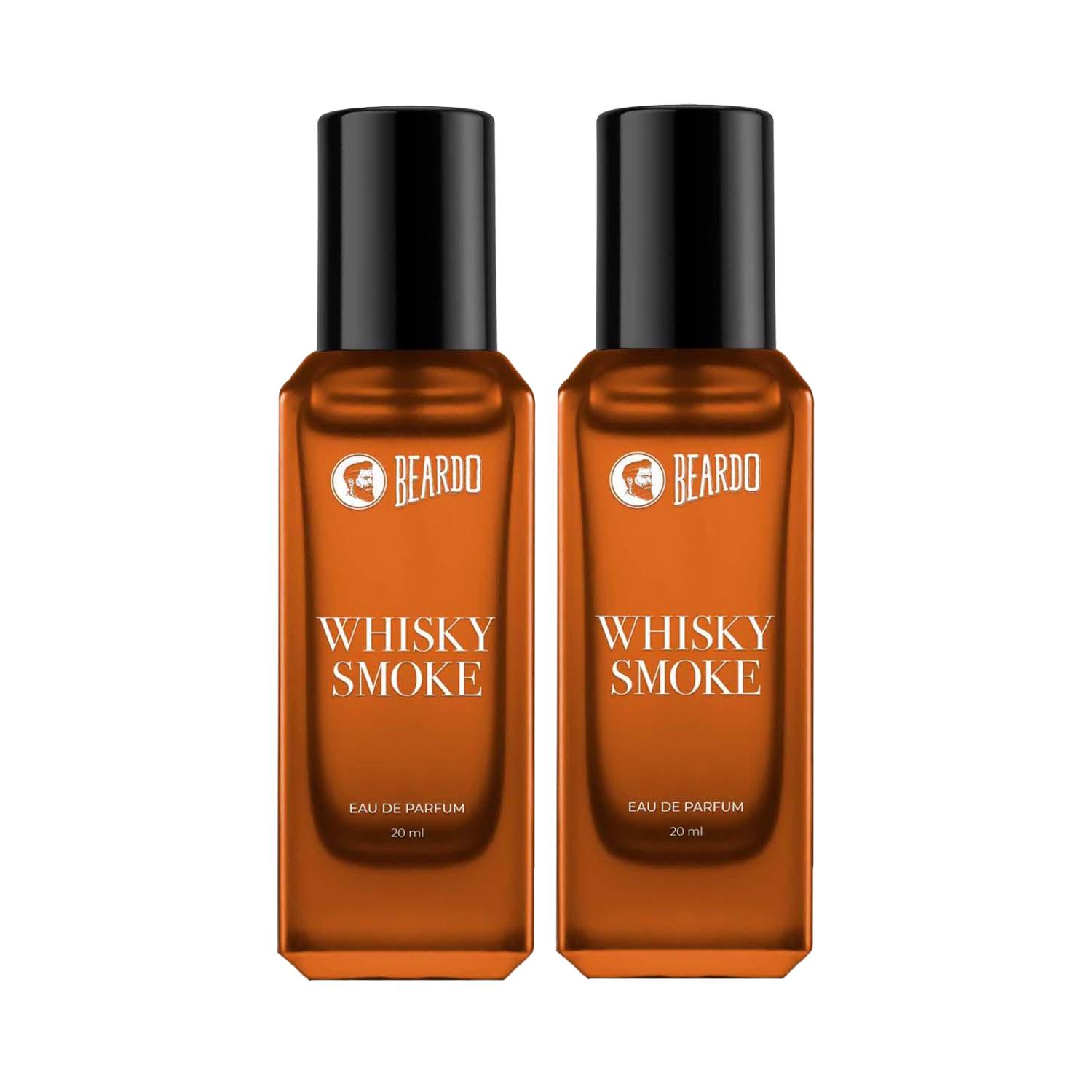 Beardo | Beardo Whisky Smoke Perfume for Men, Spicy, Woody - Oudh (20 ml) Combo