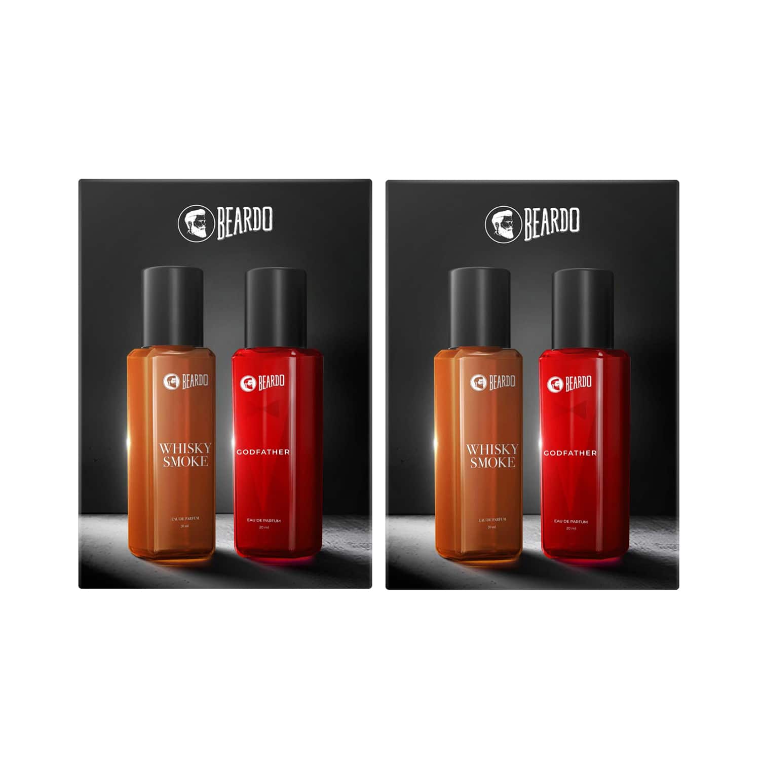 Beardo | Beardo Men Whisky Smoke And Godfather (20 ml) Combo