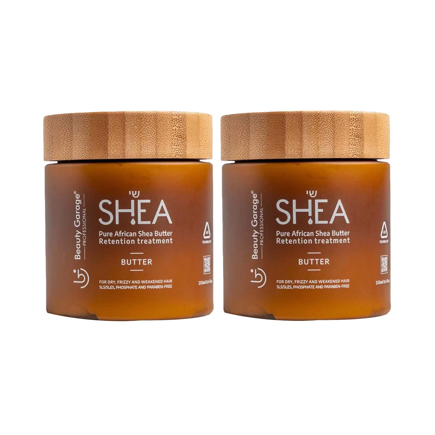 Beauty Garage | Beauty Garage Shea Retention Butter (2 x 250 ml) Pack of 2 Combo