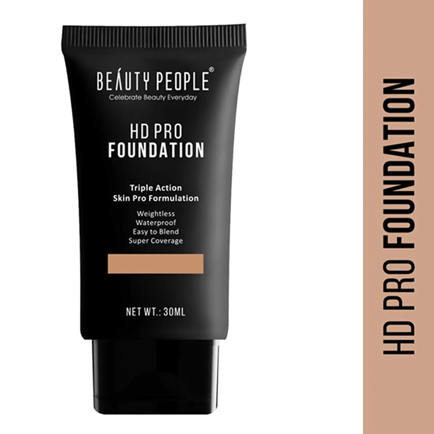Beauty People | Beauty People HD PRO Foundation 02 Beige (30ml)