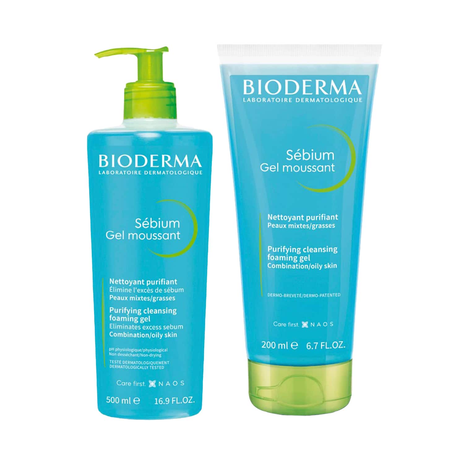 Bioderma | Bioderma Sebium Gel Moussant Combo (200 ml & 500 ml)
