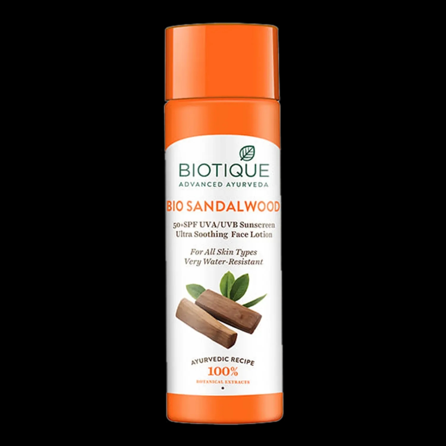 Biotique | Biotique Bio Sandalwood 50+ SPF UVA/UVB Sunscreen Ultra Soothing Face Lotion (190ml)