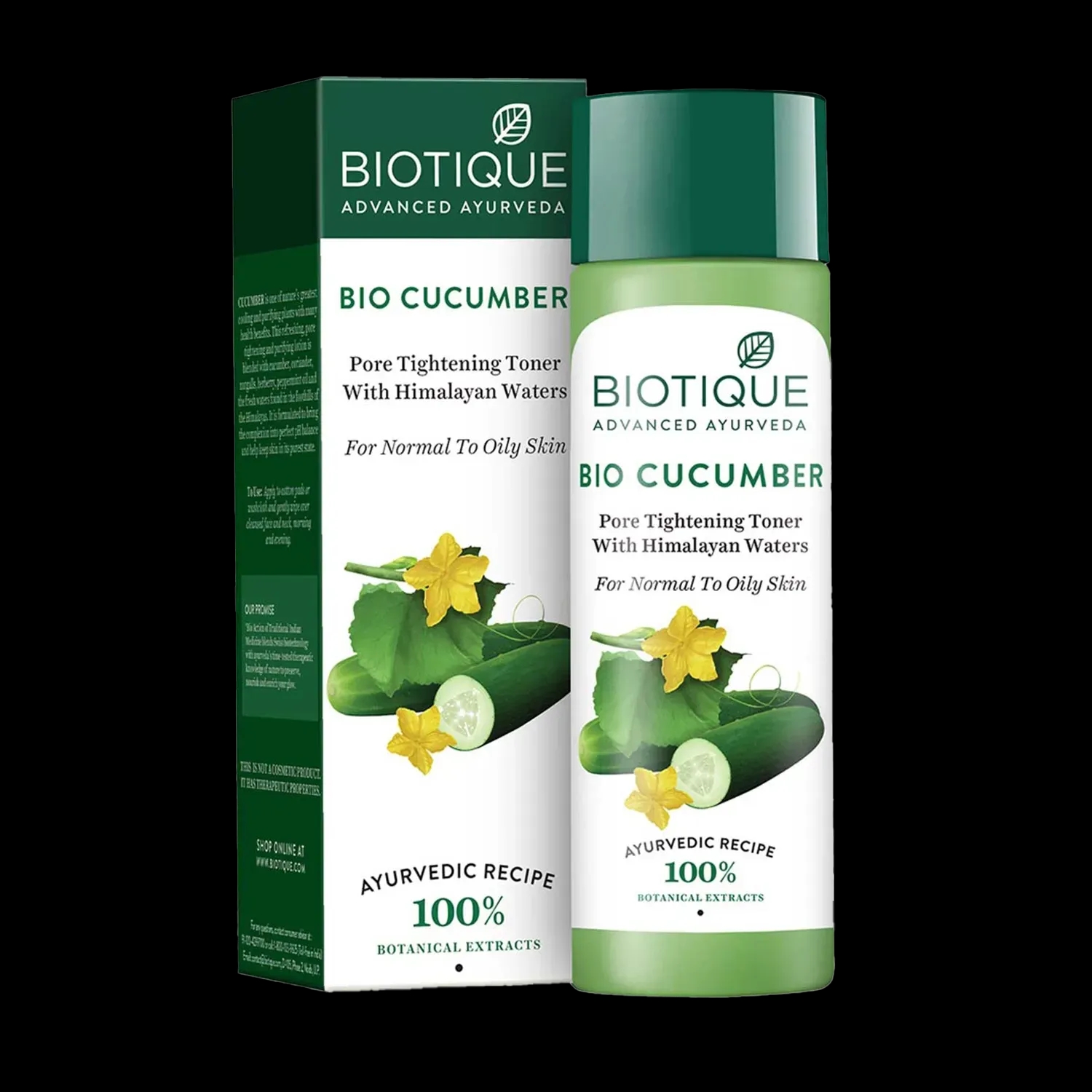 Biotique | Biotique Bio Cucumber Pore Tightening Toner With Himalaya Waters - (120ml)