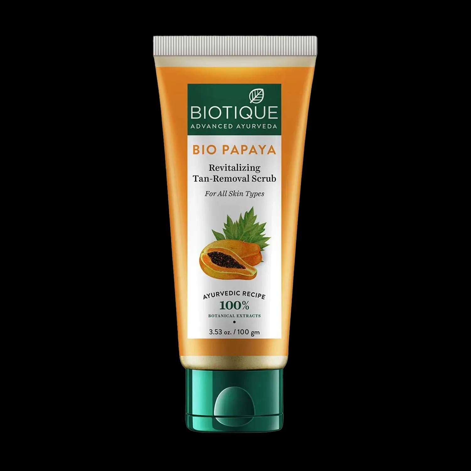 Biotique | Biotique Bio Papaya Brightening & Revitalizing Tan Removal Scrub - (100g)