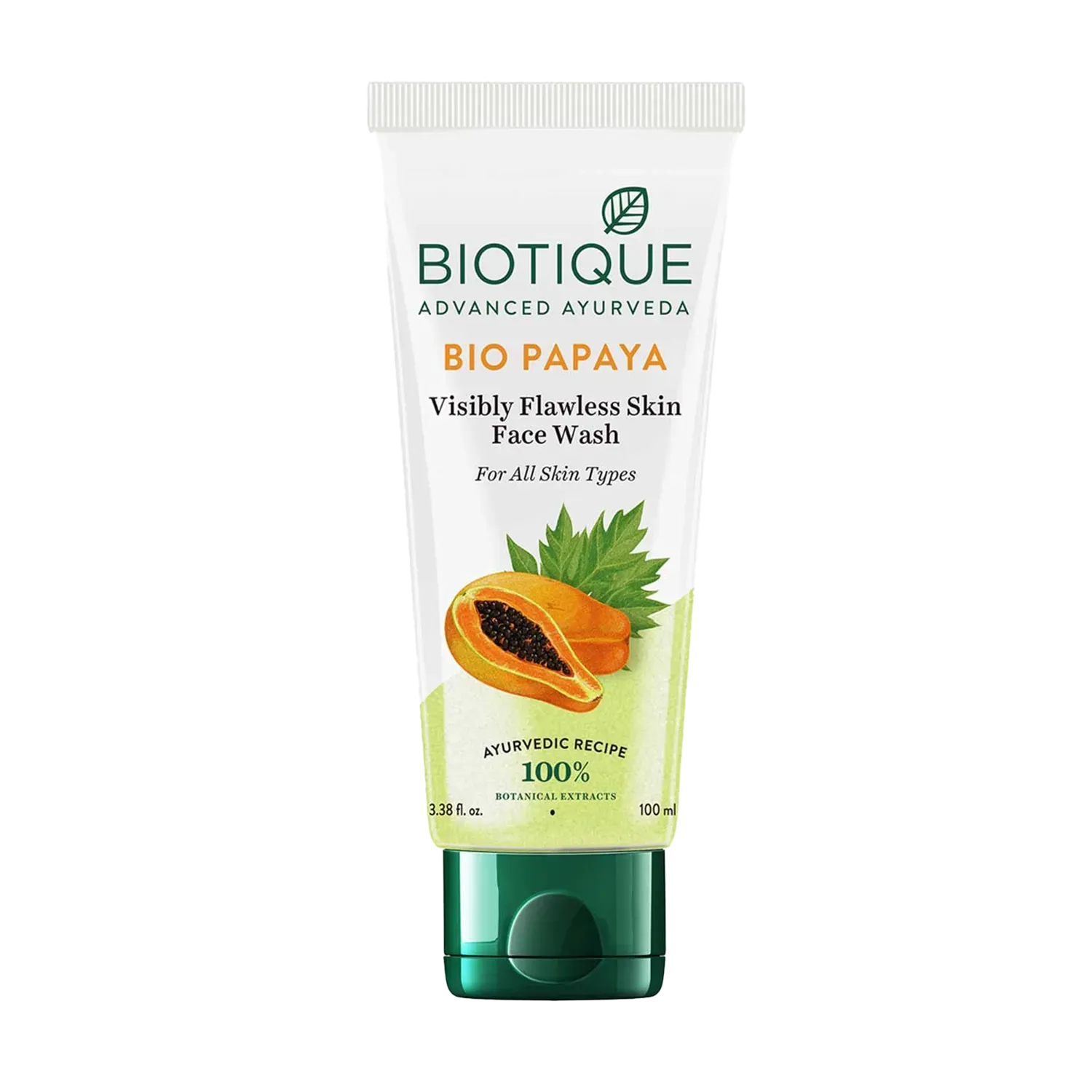 Biotique | Biotique Bio Papaya Visibly Flawless Skin Facewash - (100ml)