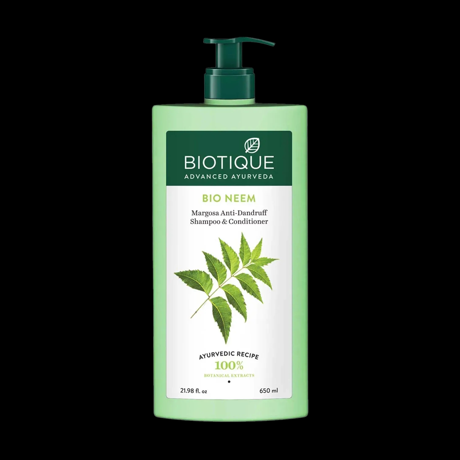 Biotique | Biotique Bio Neem Margosa Anti-Dandruff Shampoo & Conditioner - (650ml)