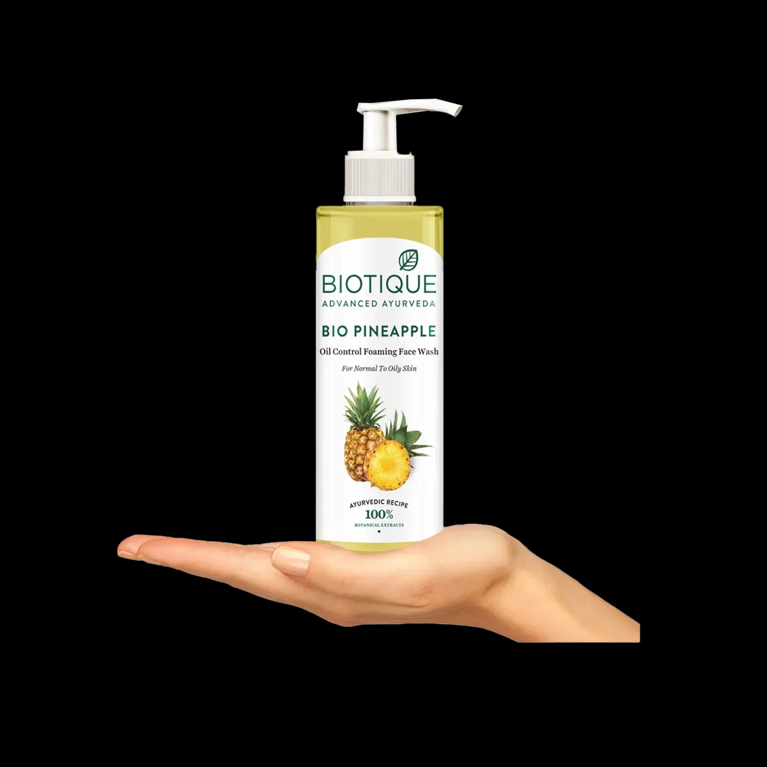 Biotique Bio Pineapple Oil Control Foaming Face Wash Natural Ingredients,  150Ml