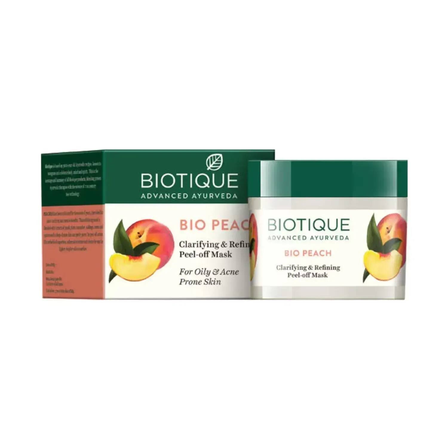 Biotique | Biotique Bio Peach Clarifying & Refining Peel Off Mask - (50g)