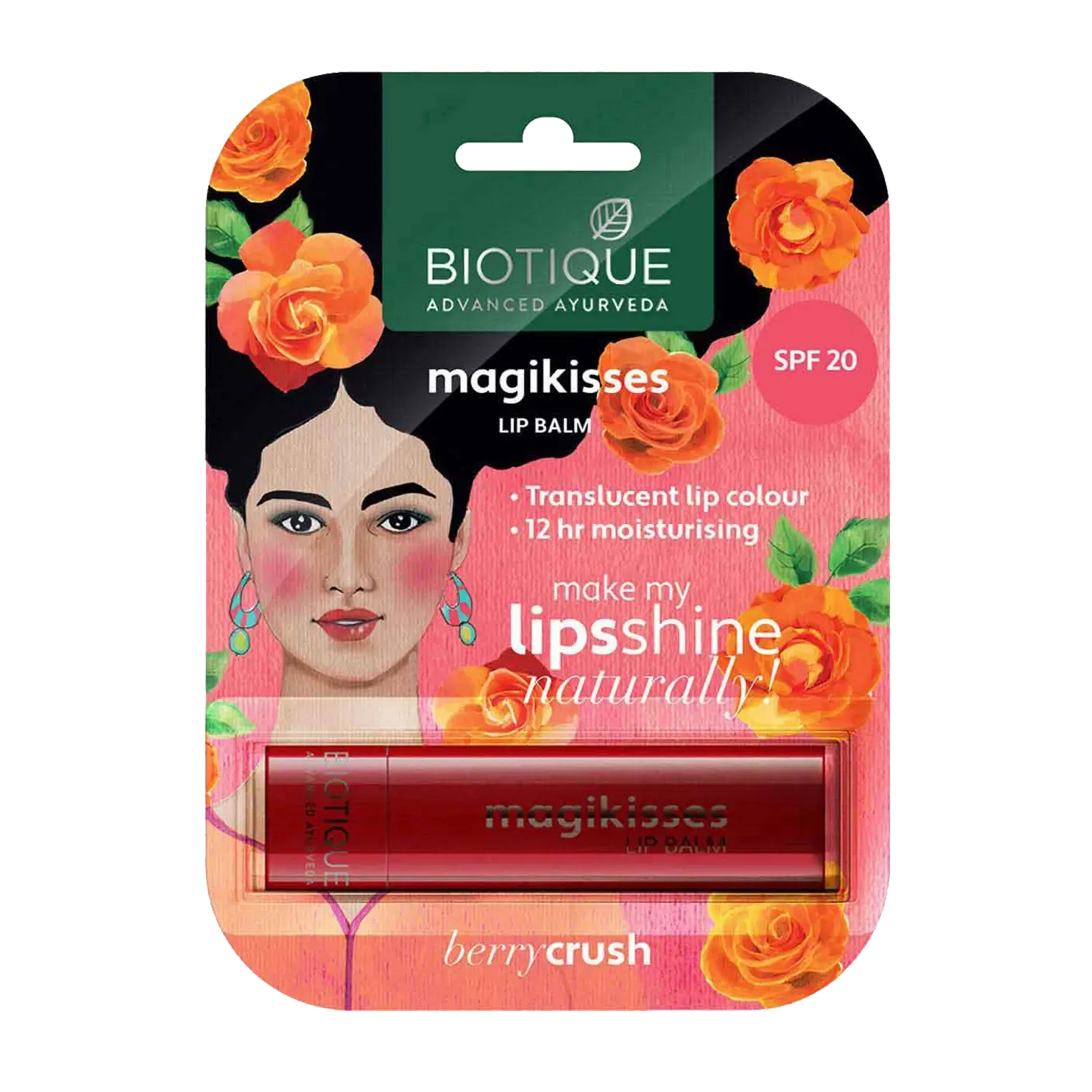 Biotique | Biotique Magikisses Lip Balm - Berry Crush (4g)