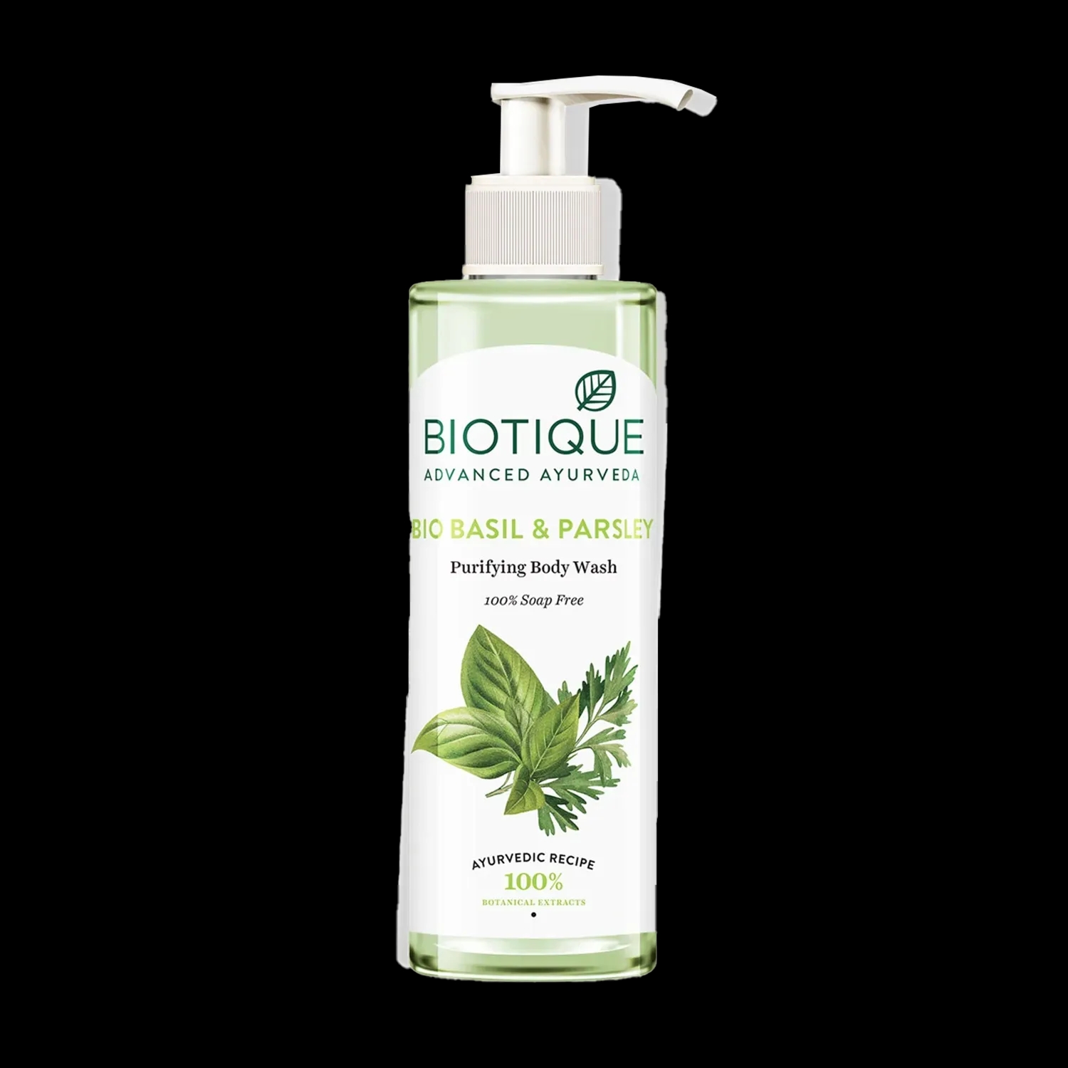 Biotique | Biotique Bio Basil & Parsley Purifying Body Wash - (200ml)