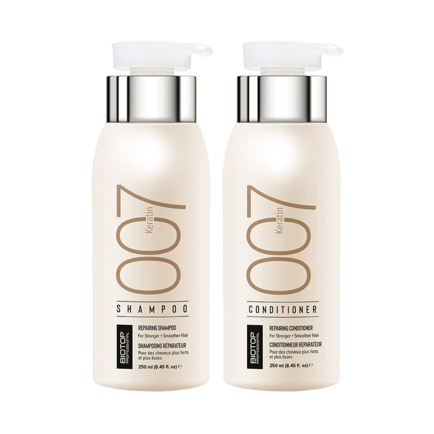 Biotop Professional | Biotop Professional 007 Shampoo & Conditioner Keratin Impact (250ml) Each Combo