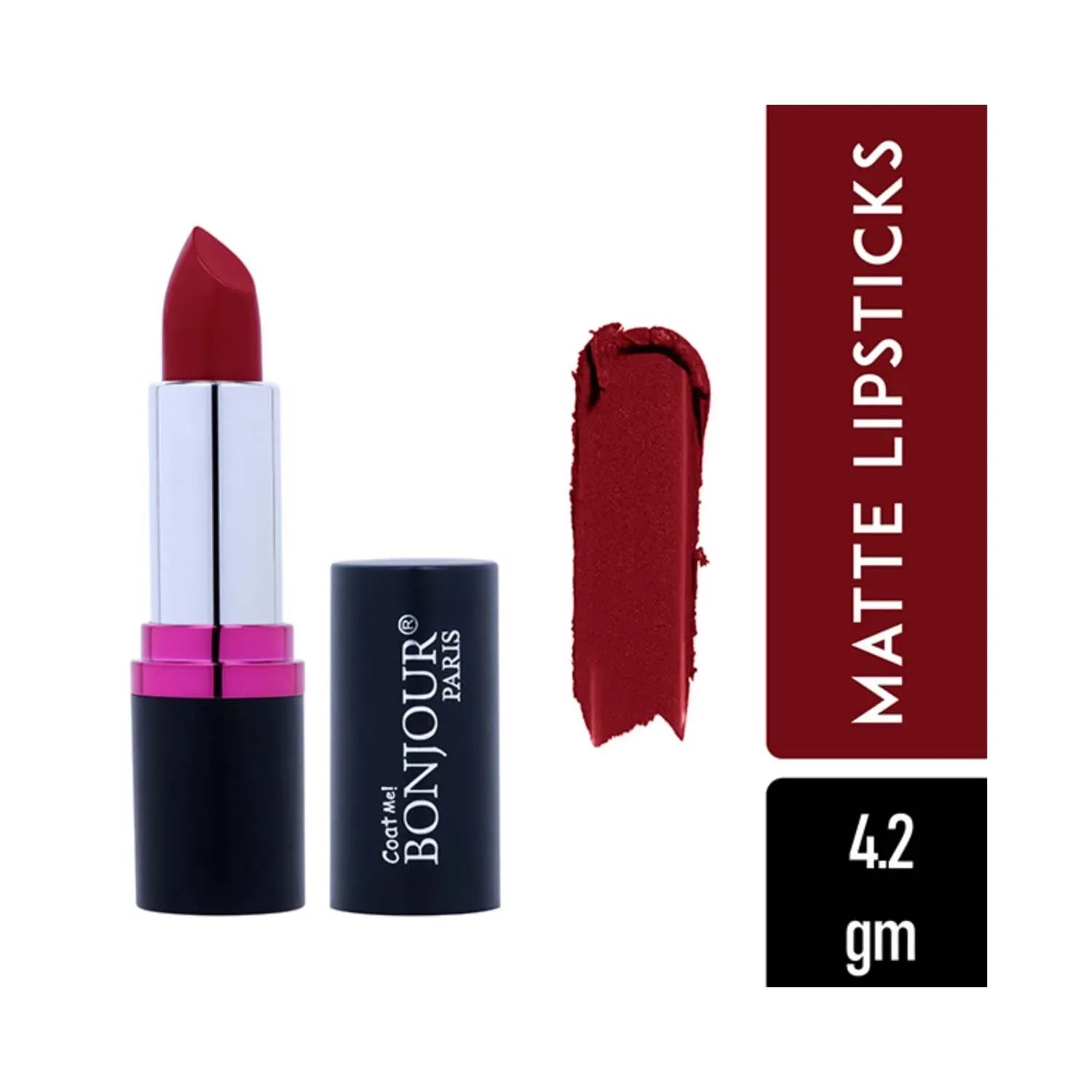 Bonjour Paris | Bonjour Paris Silk Matte Lipstick - Just Red (4.2g)