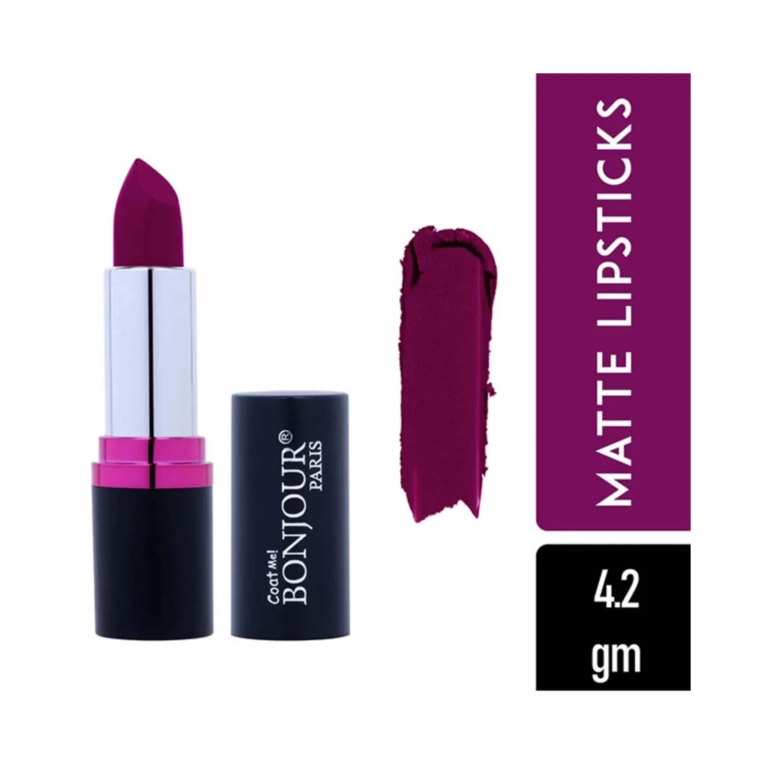 Bonjour Paris | Bonjour Paris Silk Matte Lipstick - Mauve (4.2g)