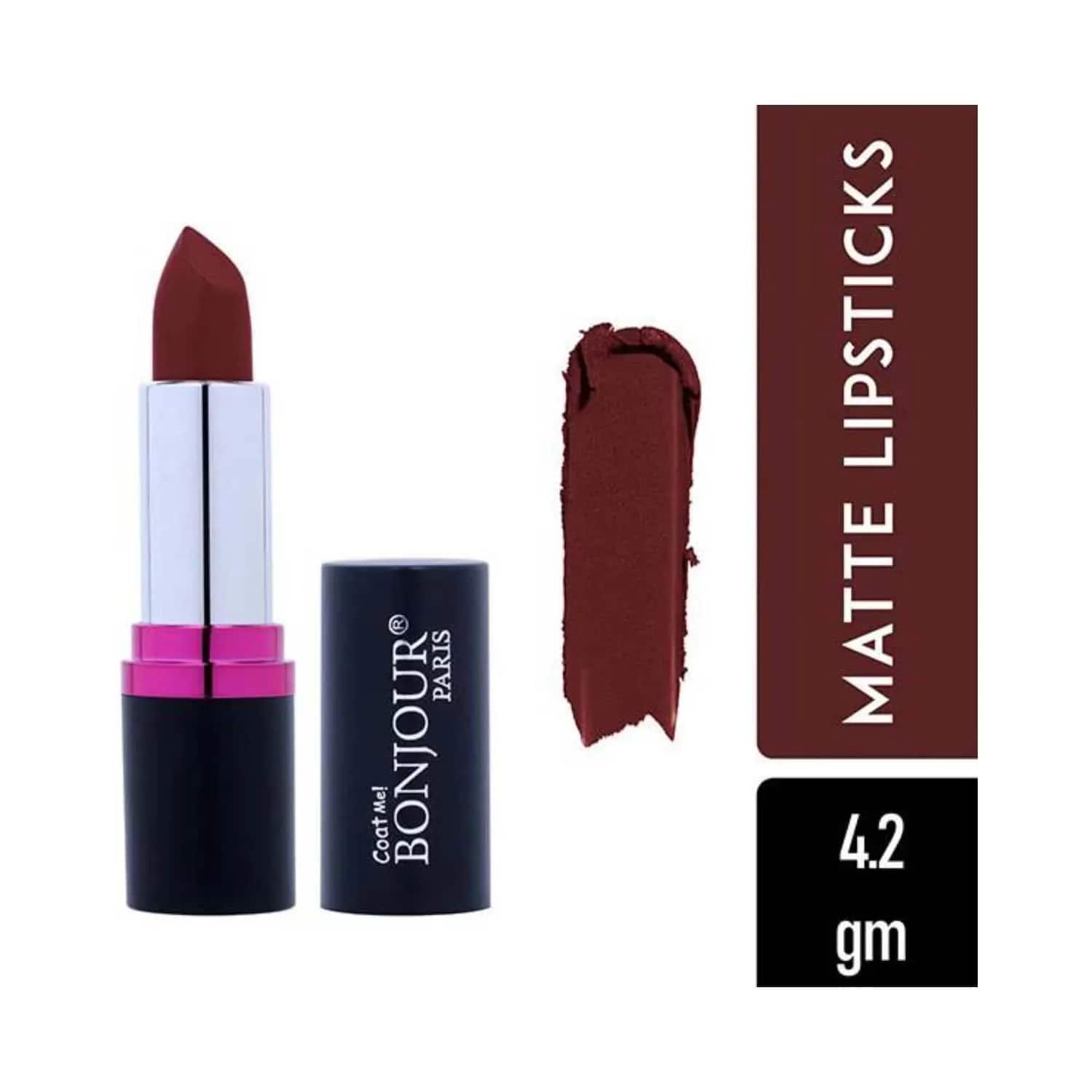 Bonjour Paris | Bonjour Paris Silk Matte Lipstick - Dusky Pink (4.2g)