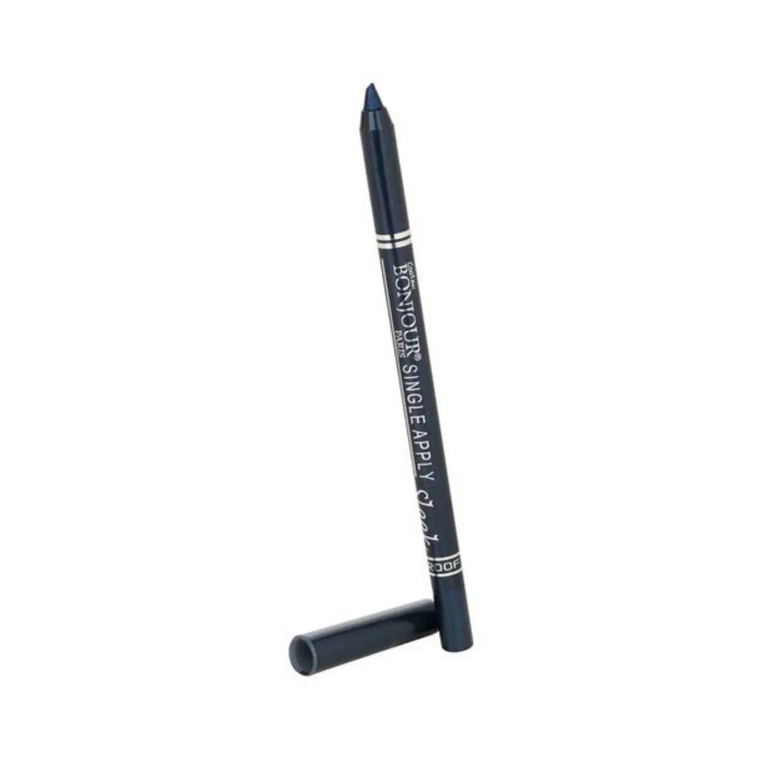 Bonjour Paris Metallic Eye Pencil cum Eye Shadow - Party Blue (1.8g)
