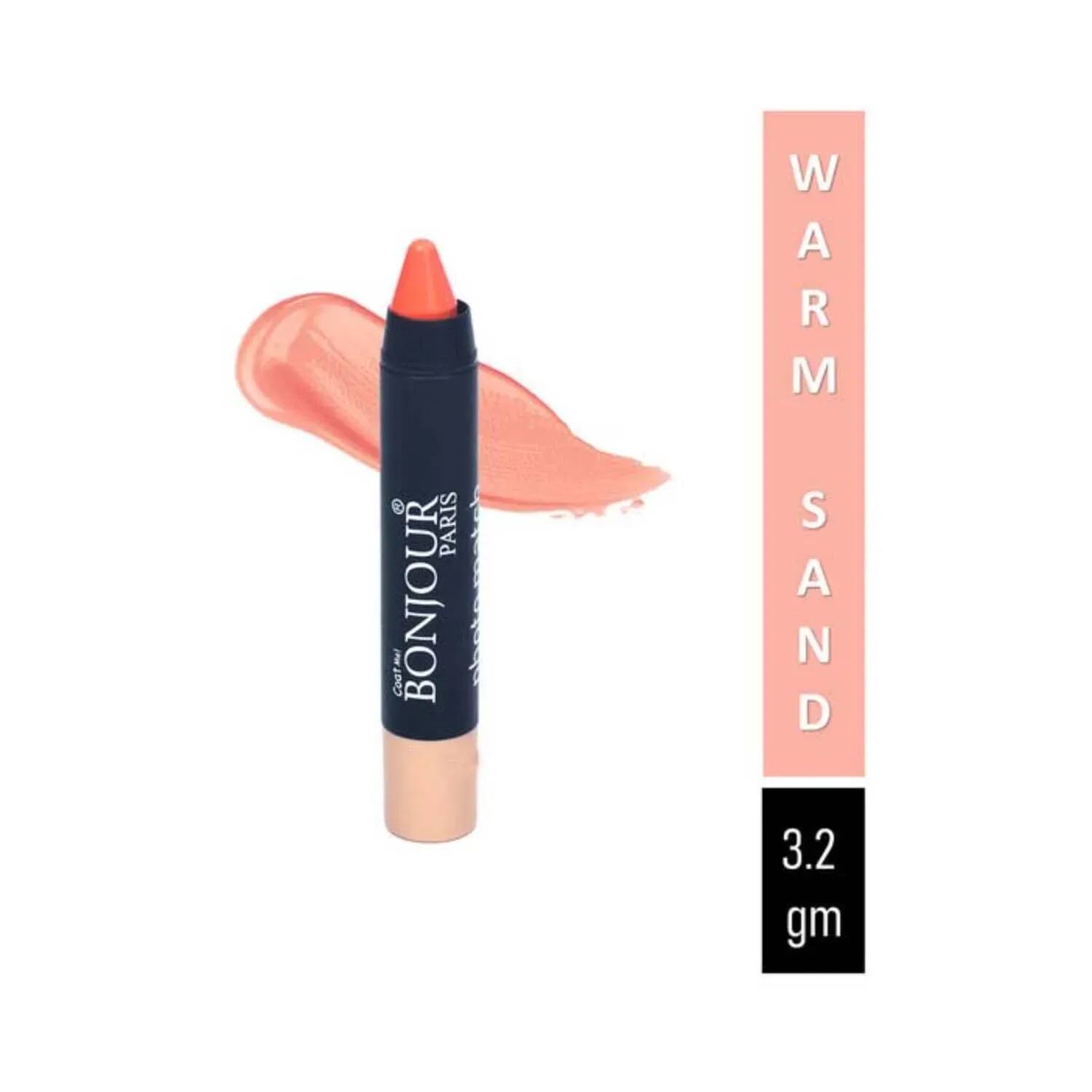 Bonjour Paris | Bonjour Paris Photo Match Crayon Concealer SPF 25 - 02 Warm Sand (3.2g)