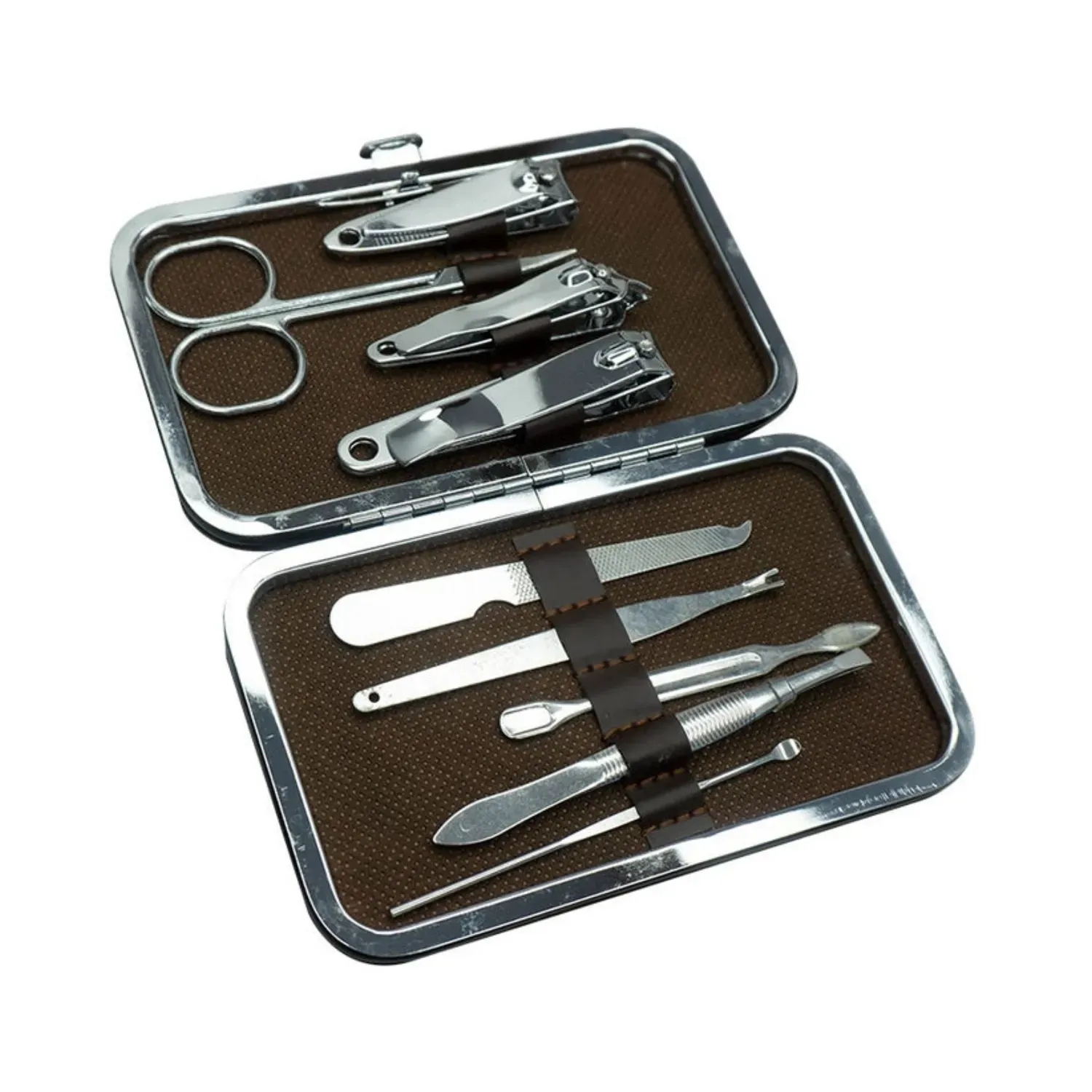 Bronson Professional | Bronson Professional Manicure and Pedicure Set with Storage Box (9Pcs)