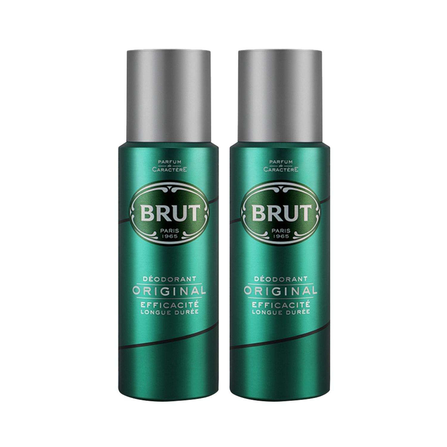 Brut | Brut Original Deodorant Spray (200 ml) & Original Deodorant Spray (200 ml) Combo