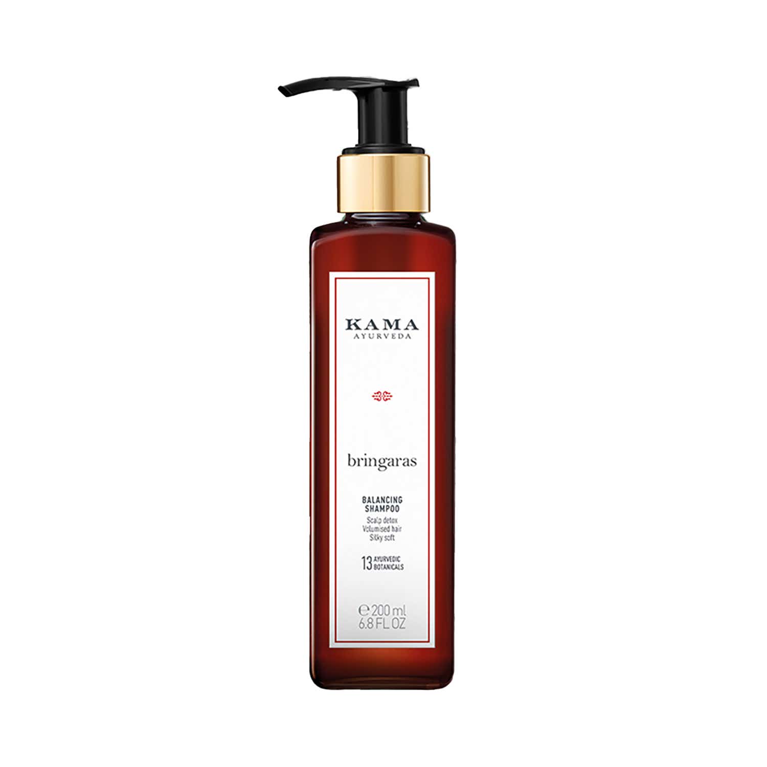 Kama Ayurveda | Kama Ayurveda Bringaras Balancing Shampoo for Scalp Detox Volumised hair Silky Soft (200 ml)