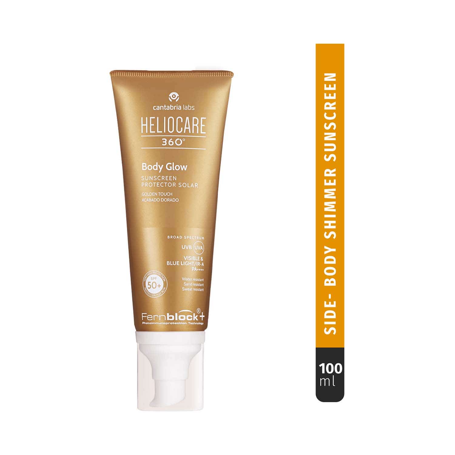 HELIOCARE | Heliocare 360 Body Glow SPF 50+ PA++++ Sunscreen (100ml)
