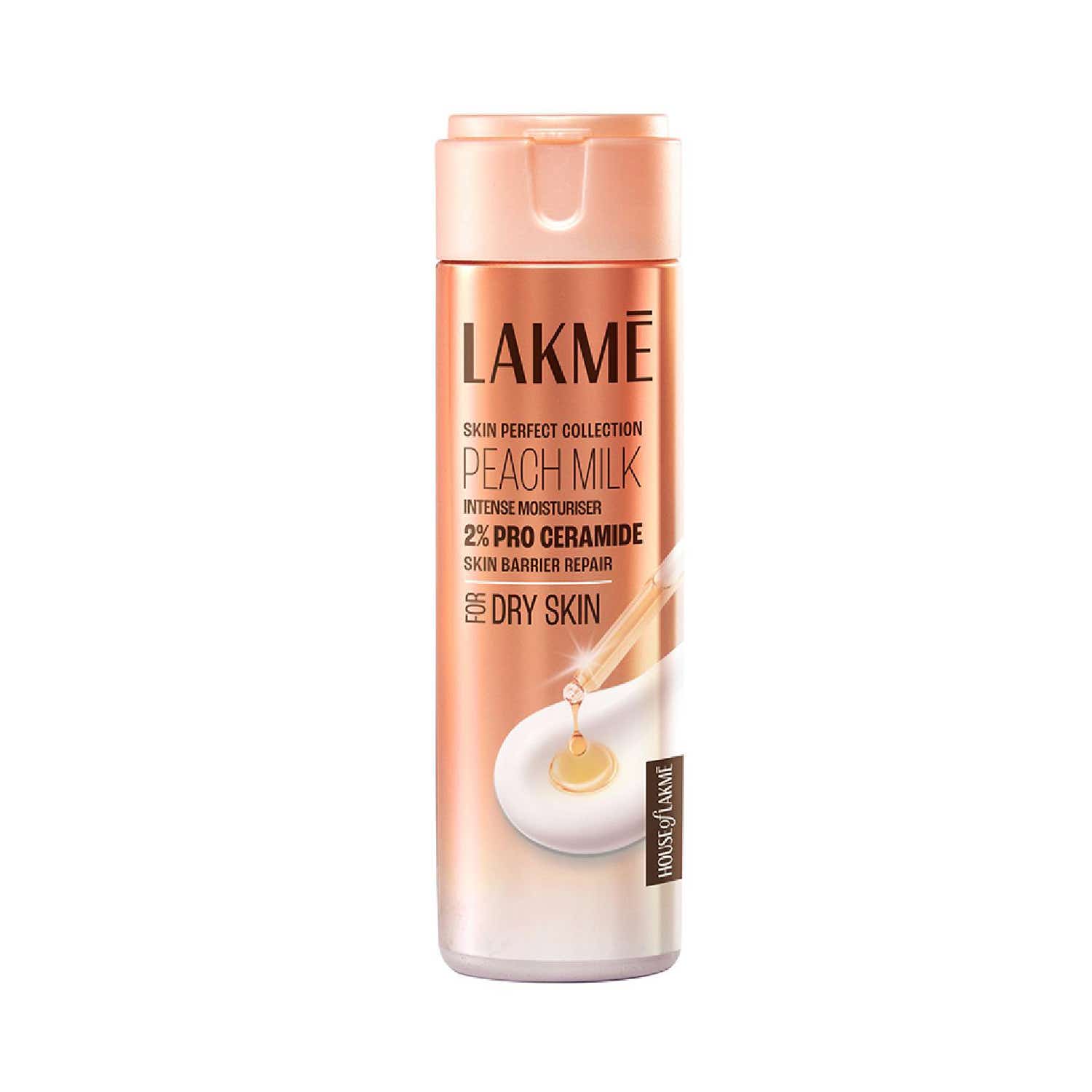 Lakme | Lakme Peach Intense Moisturiser 2% Pro Ceramide Skin Barrier Repair All Skin Types (60 ml)