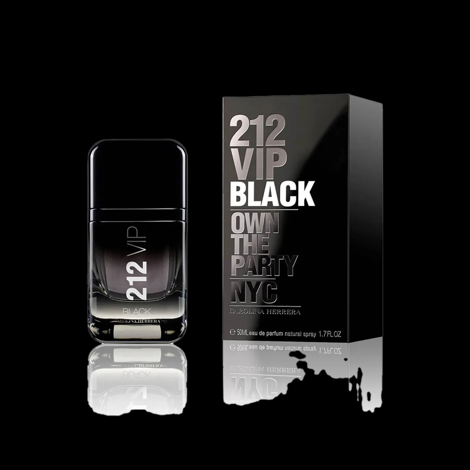 Perfume 212 Vip Black Carolina Herrera - Eau de Parfum - Época