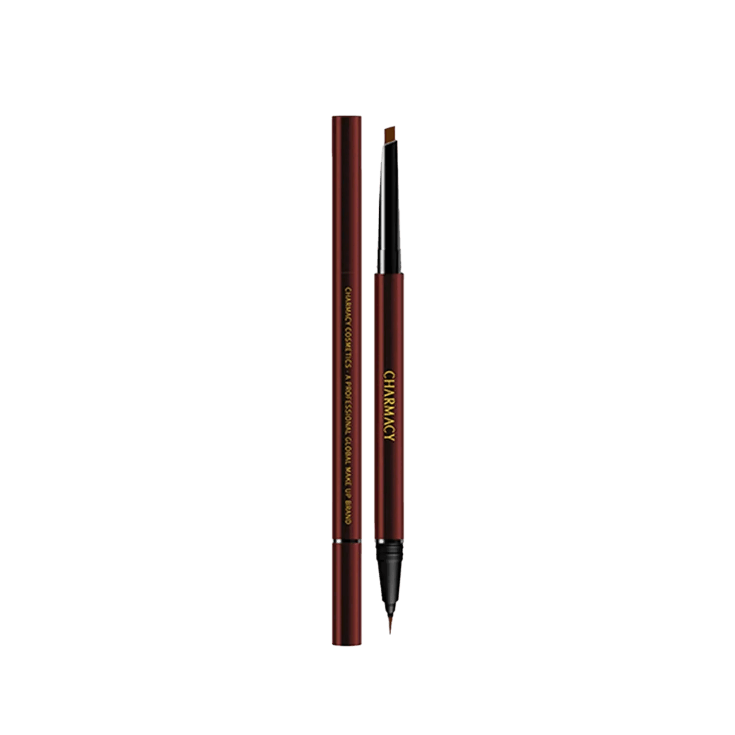 Charmacy Milano Duo Eyebrow Filler & Eyeliner Sketch - Dark Brunette No. 03 - (0.25 gms + 0.6ml)