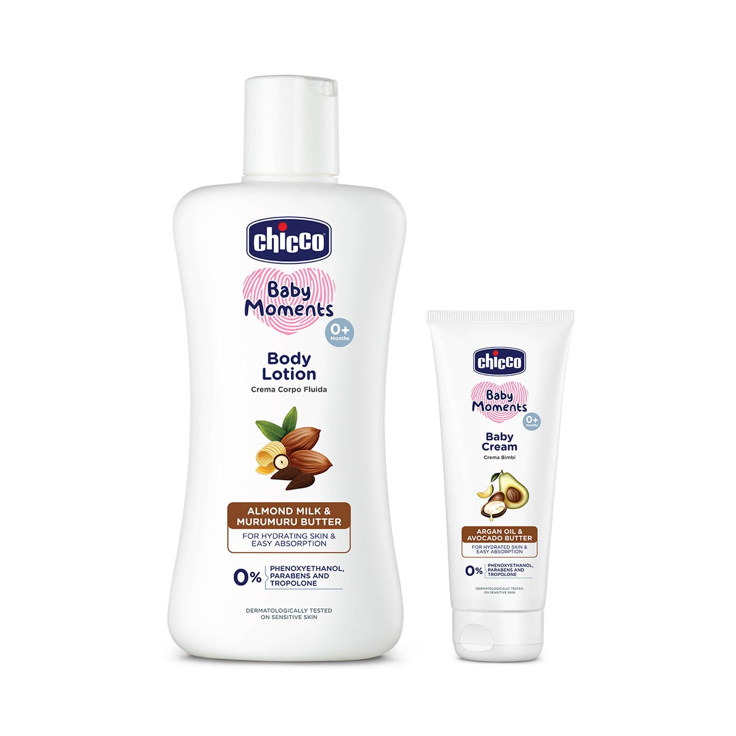 Chicco | Chicco BM Body Lotion (200 ml) + Chicco BM Baby Cream (50 ml) Combo