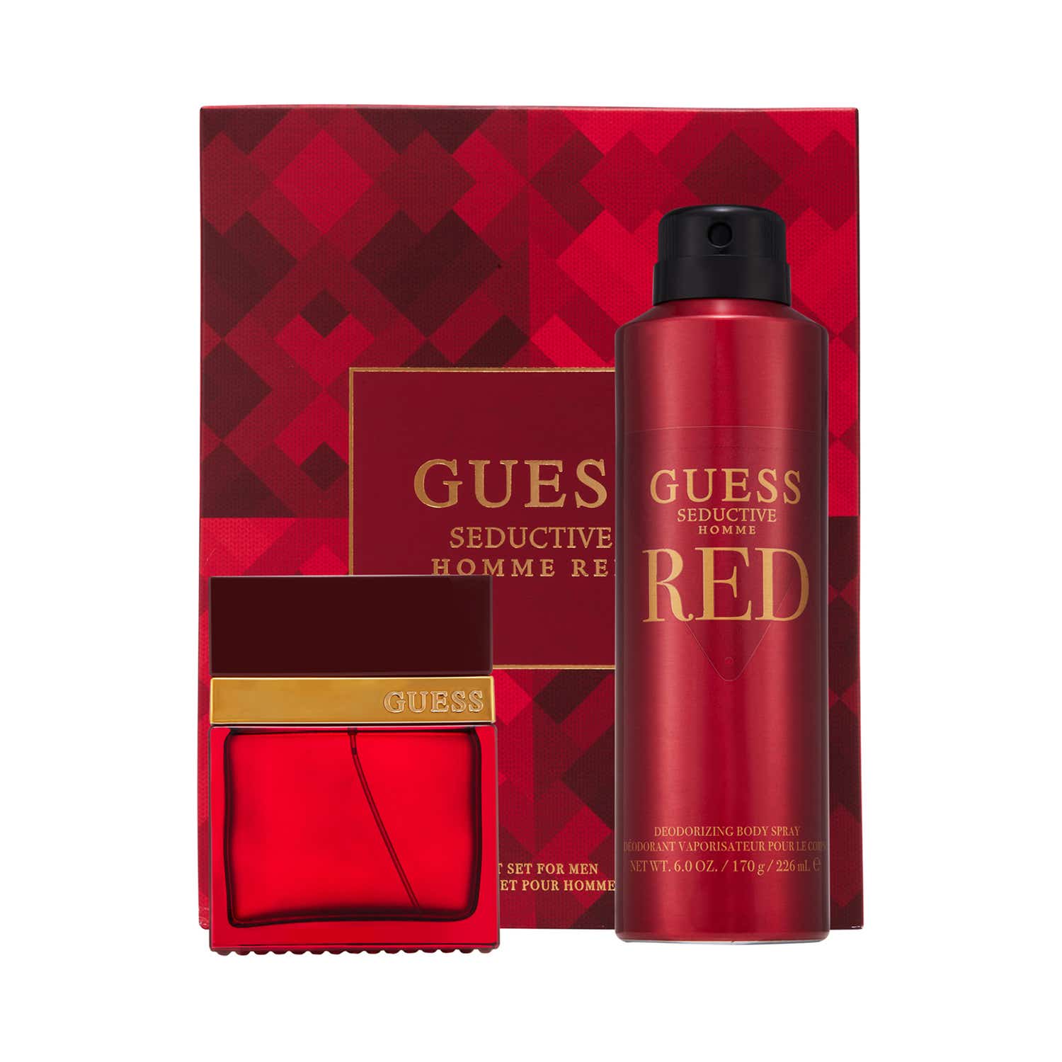 Guess | Guess Seductive Homme Red EDT + Body Spray Gift Set (2 pcs)