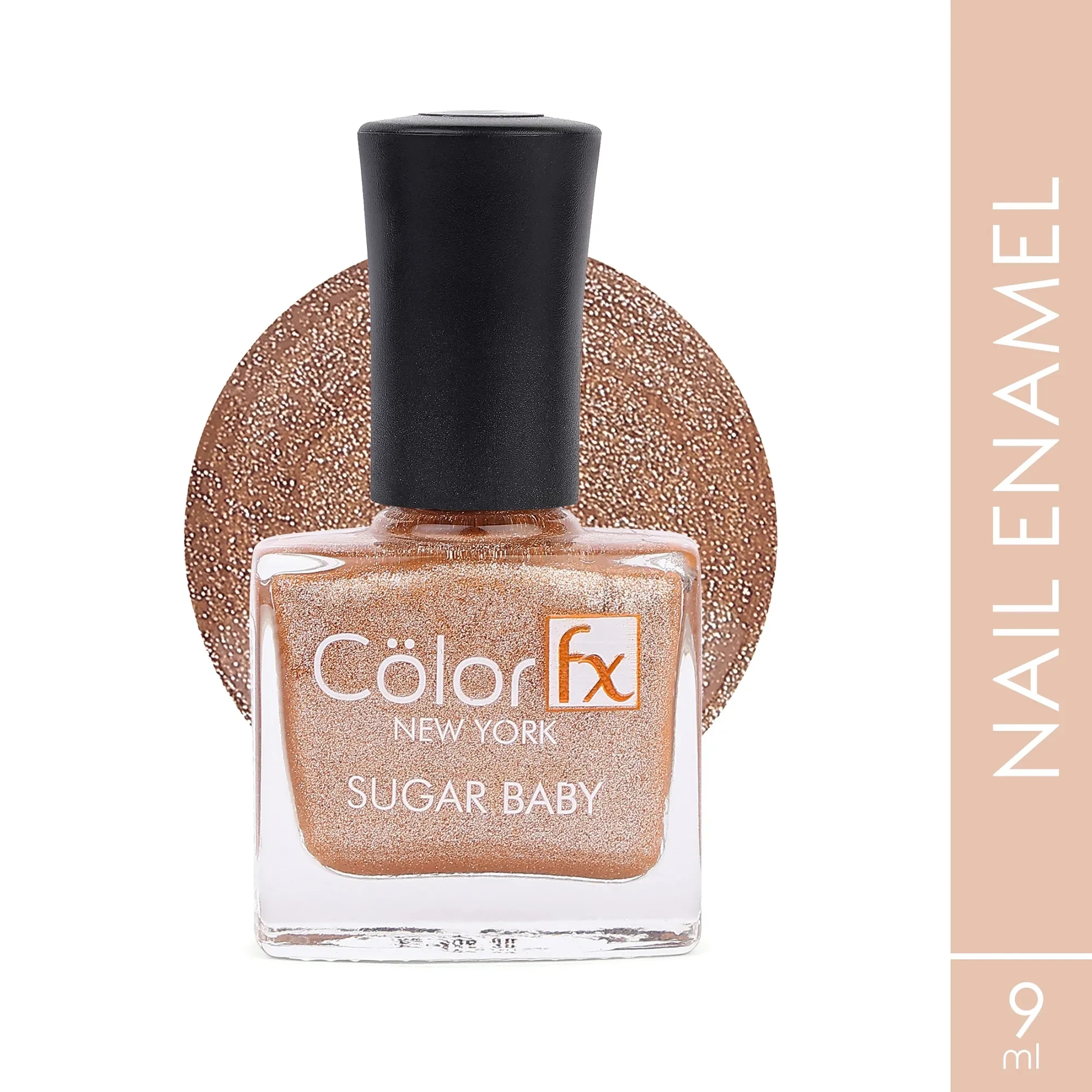 Color Fx | Color Fx Sugar Baby Nail Polish - 110 Shade (9ml)