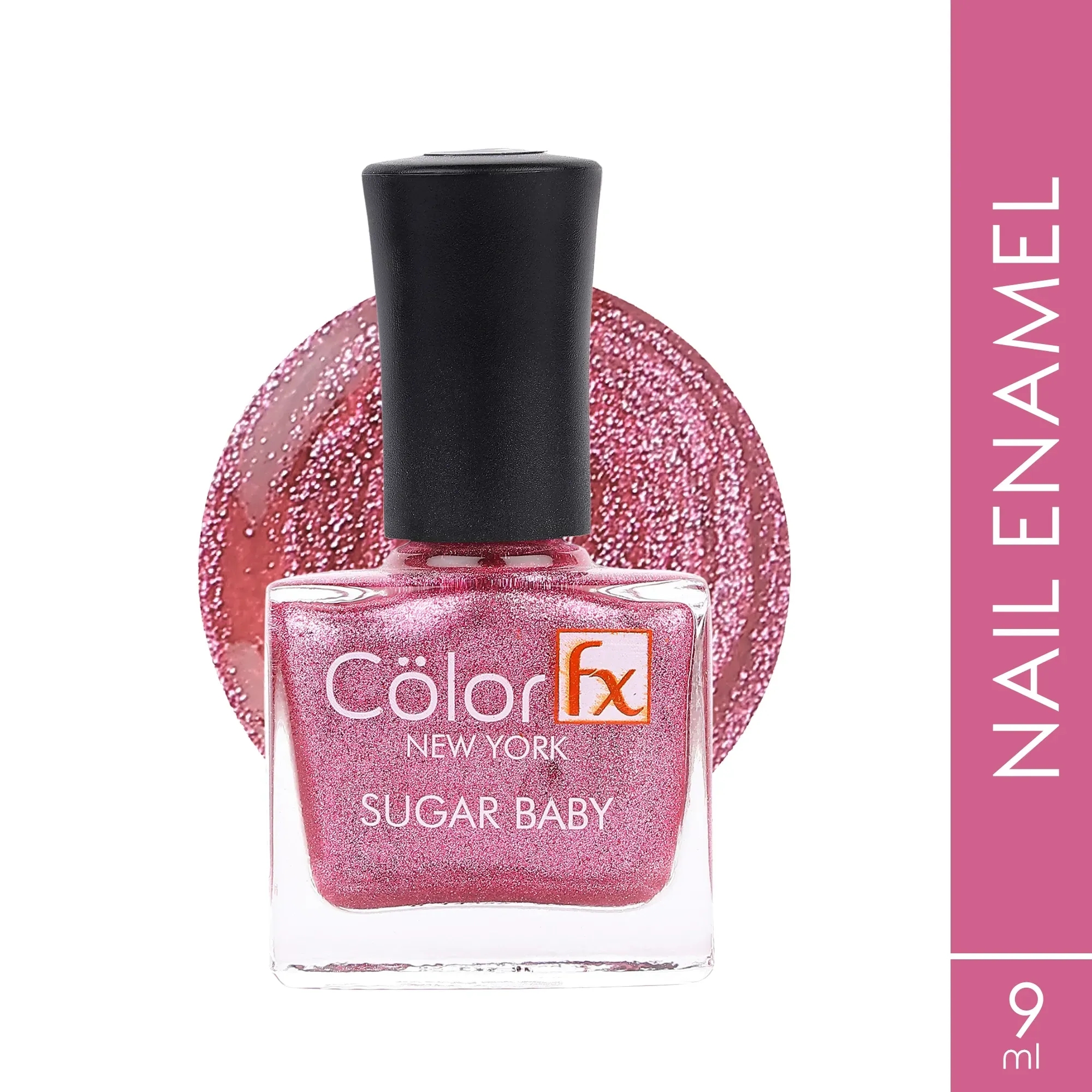 Color Fx Sugar Baby Nail Polish - 118 Shade (9ml)