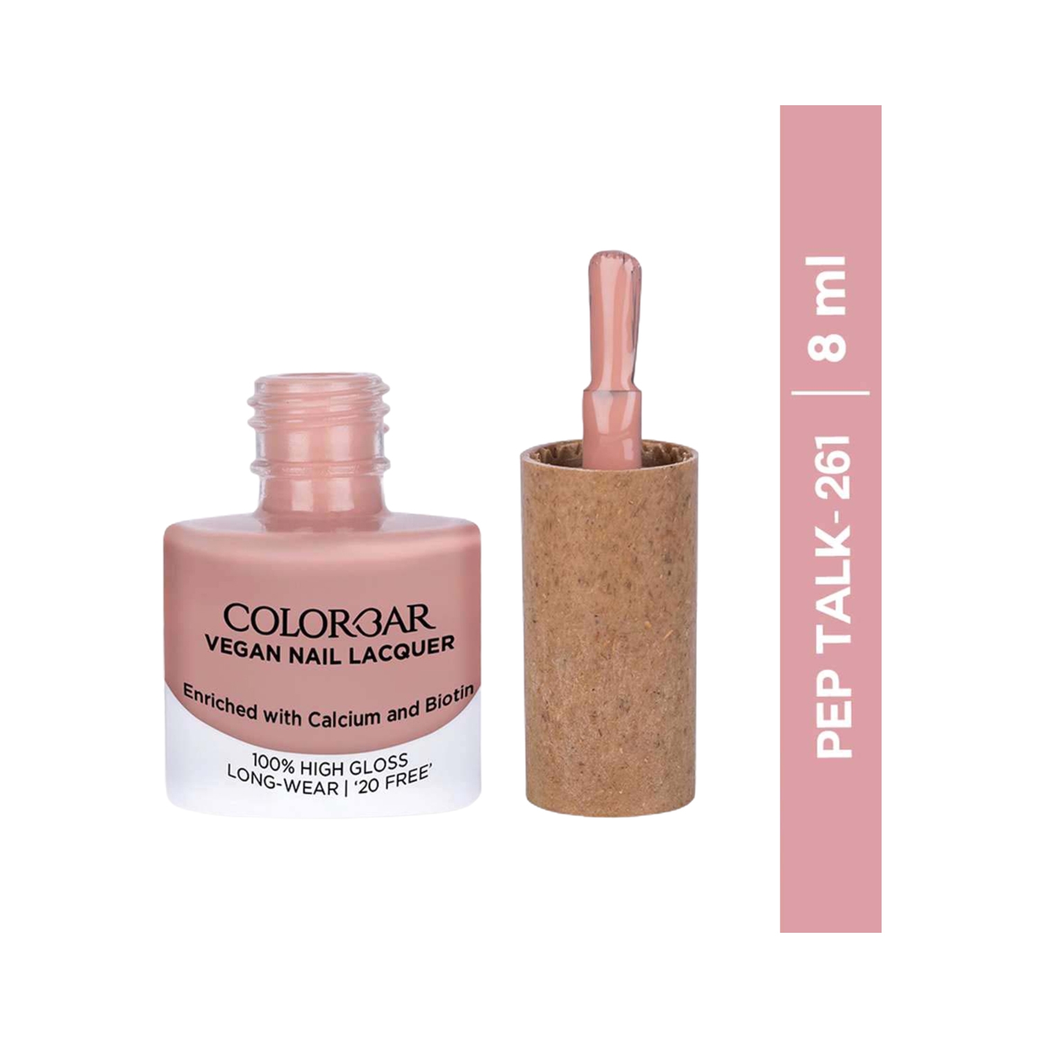 Colorbar | Colorbar Vegan Nail Lacquer - 261 Pep Talk (8ml)