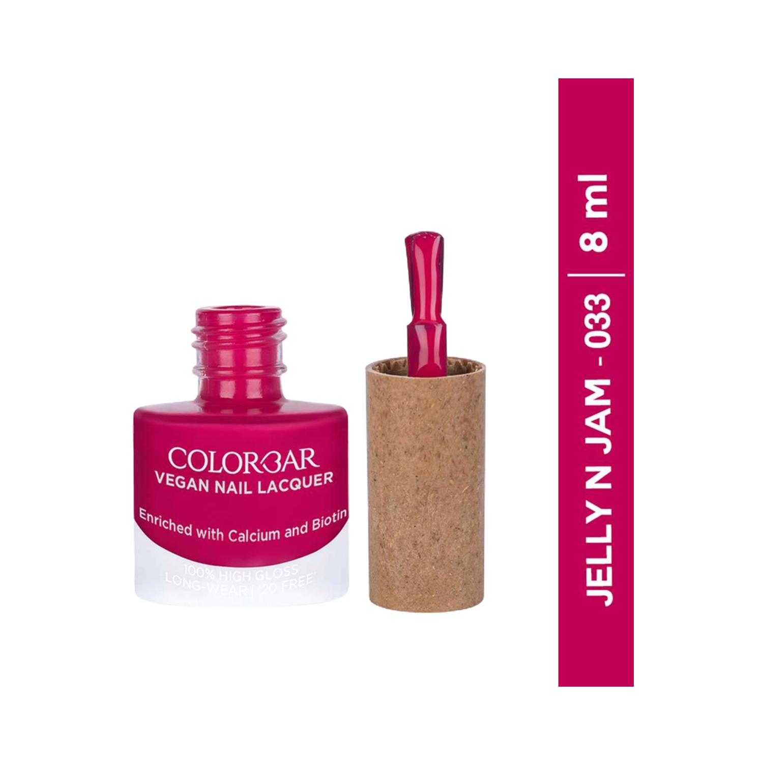 Colorbar | Colorbar Vegan Nail Lacquer - 33 Jelly N Jam (8ml)