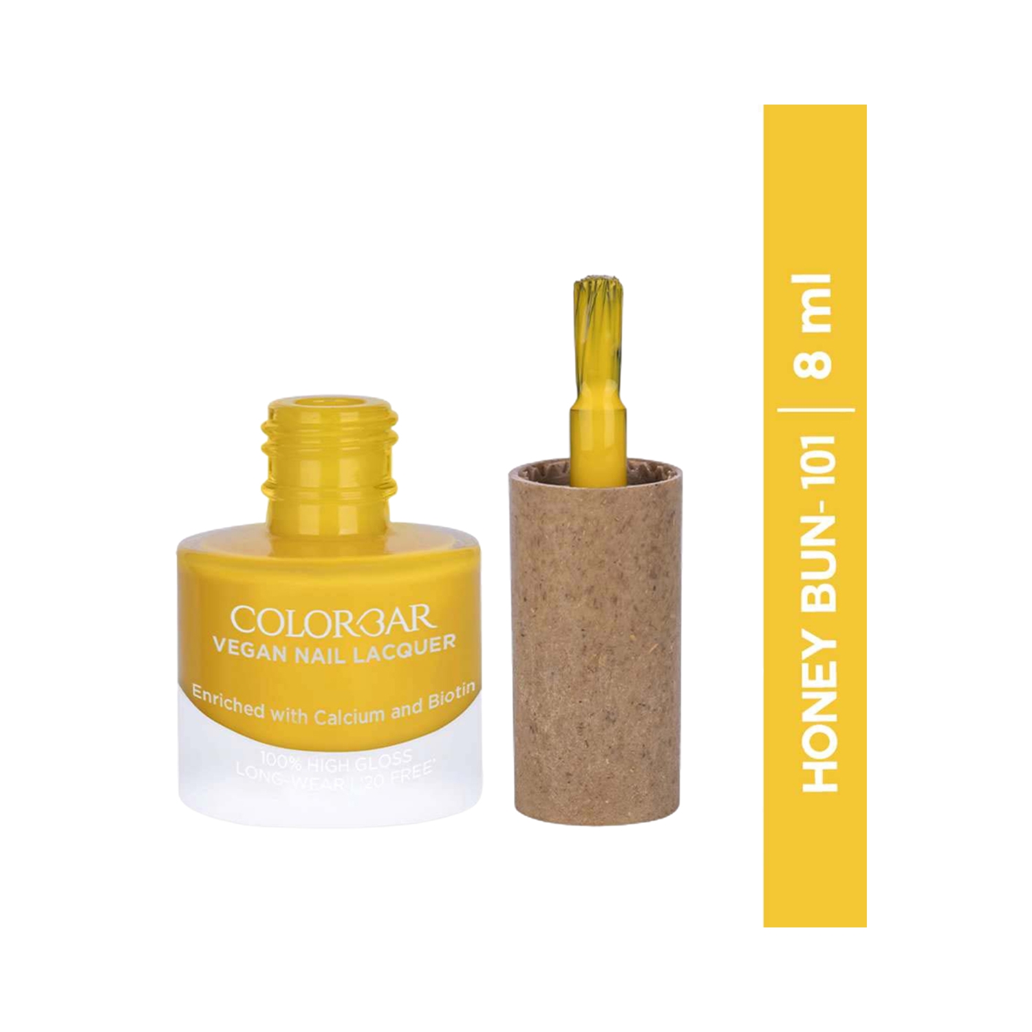 Colorbar Vegan Nail Lacquer - 101 Honey Bun (8ml)