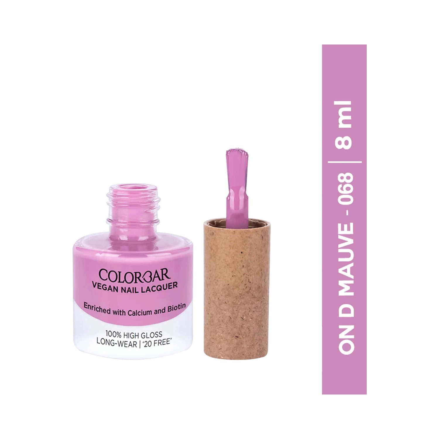 Colorbar | Colorbar Vegan Nail Lacquer - 68 On D Mauve (8ml)