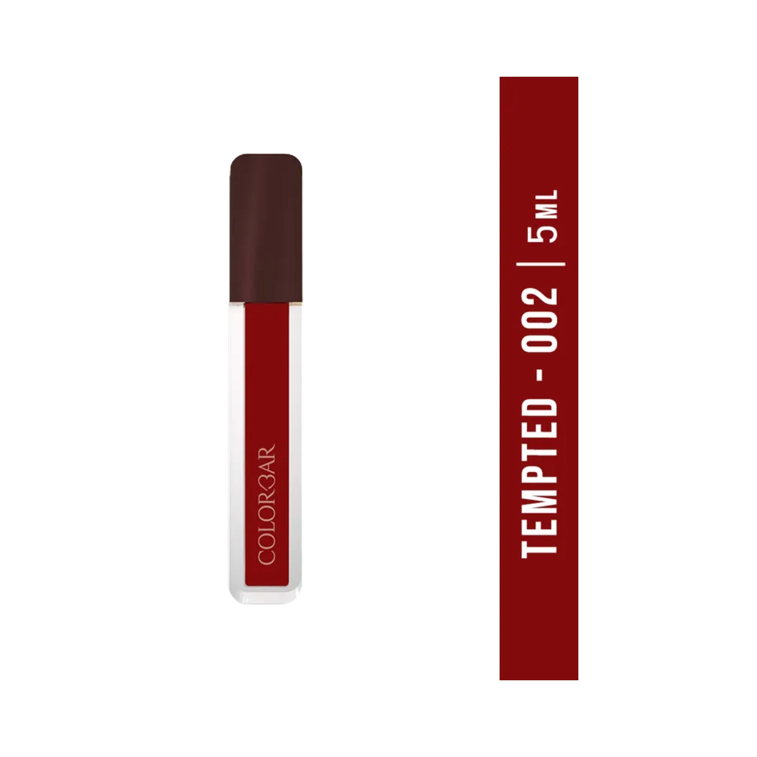 Colorbar | Colorbar Power Kiss Matte Transferproof Lip Color - 002 Tempted (5ml)