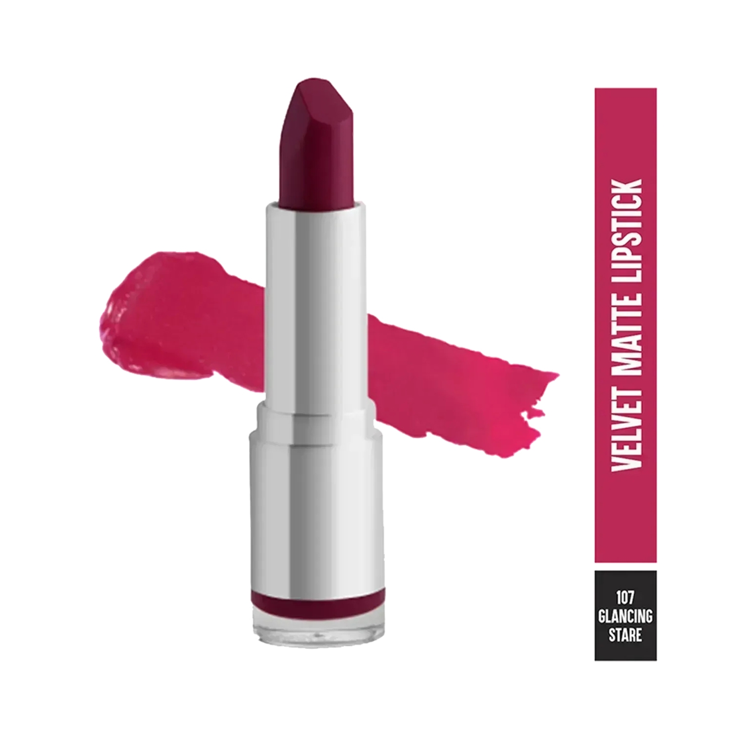 Colorbar | Colorbar Velvet Matte Lipstick - 107 Glancing Stare (4.2gm)