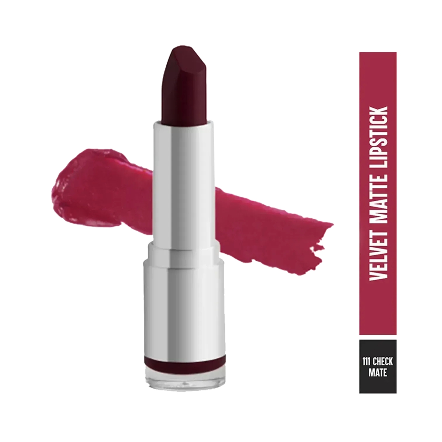 Colorbar Velvet Matte Lipstick - 111 Check Mate (4.2gm)